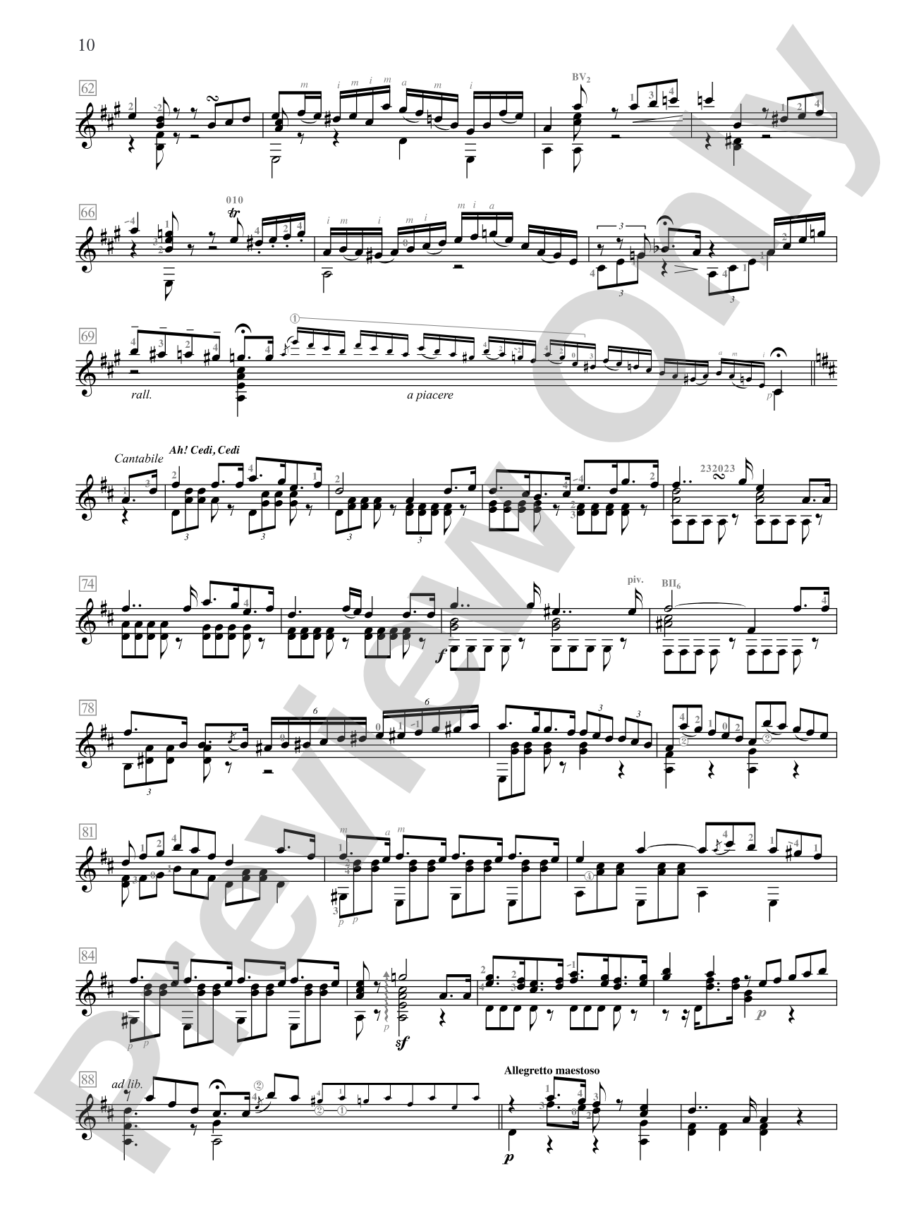 Coste: Selected Works for Guitar: Solo Guitar