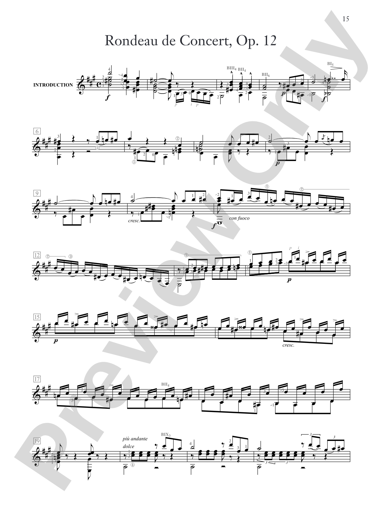 Coste: Selected Works for Guitar: Solo Guitar