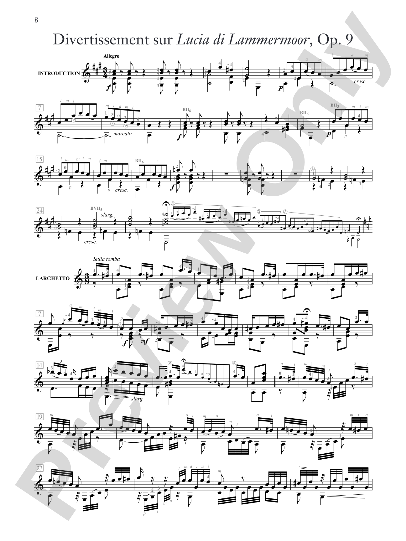 Coste: Selected Works for Guitar: Solo Guitar