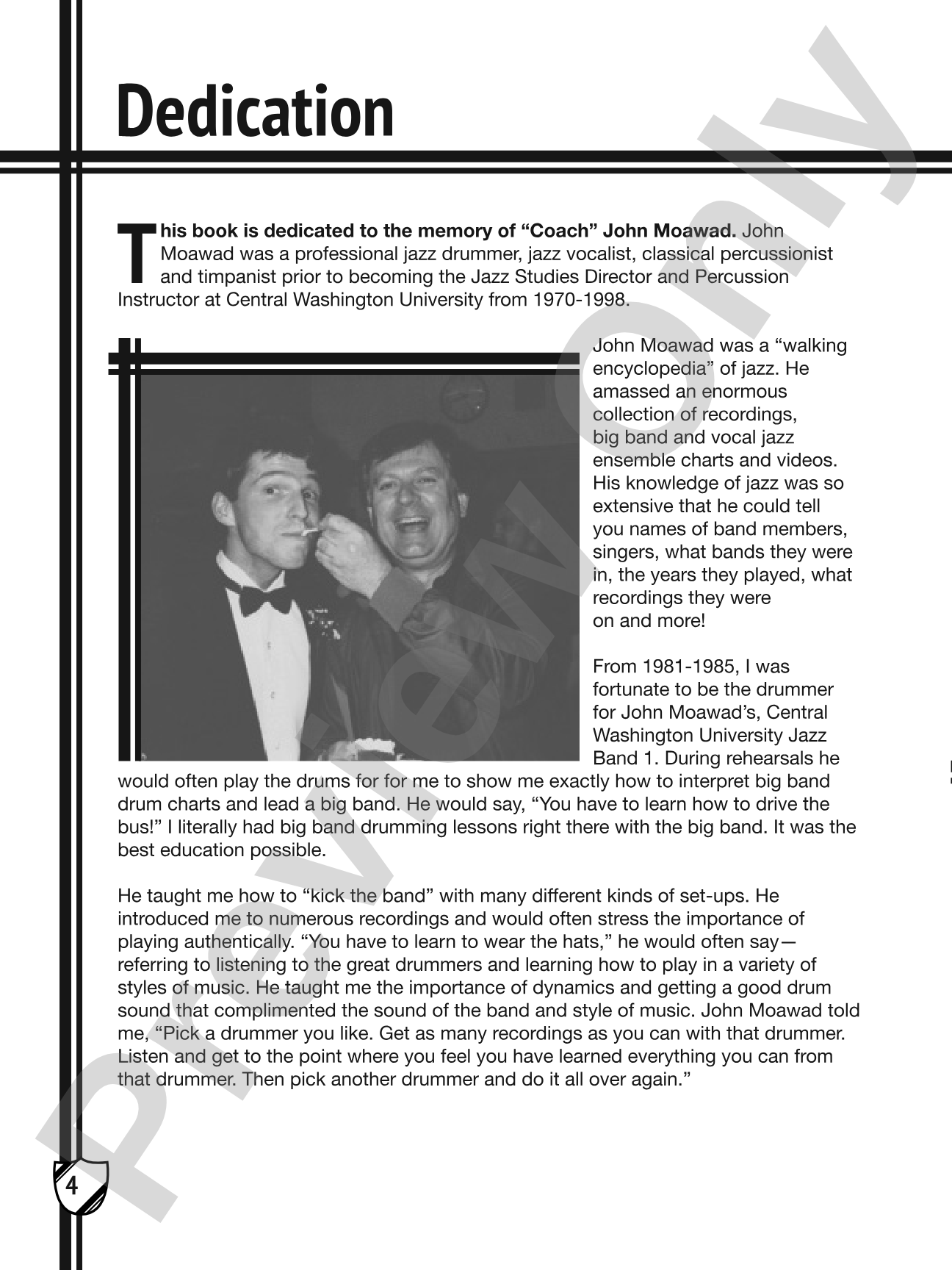 Drummer's Guide to Big Band