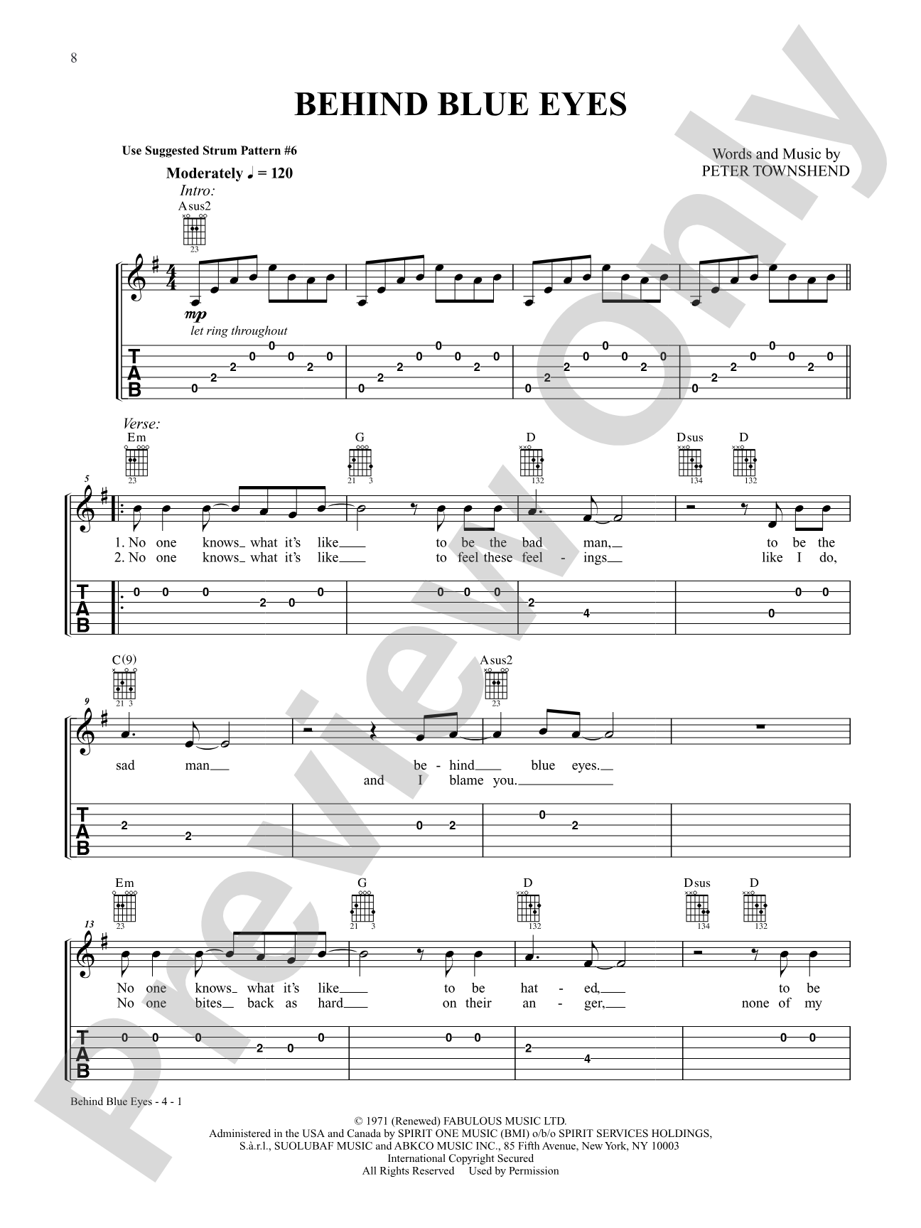 Alfred's Easy Guitar Songs: Classic Rock: 50 Hits of the '60s, '70s & '80s: Easy Guitar