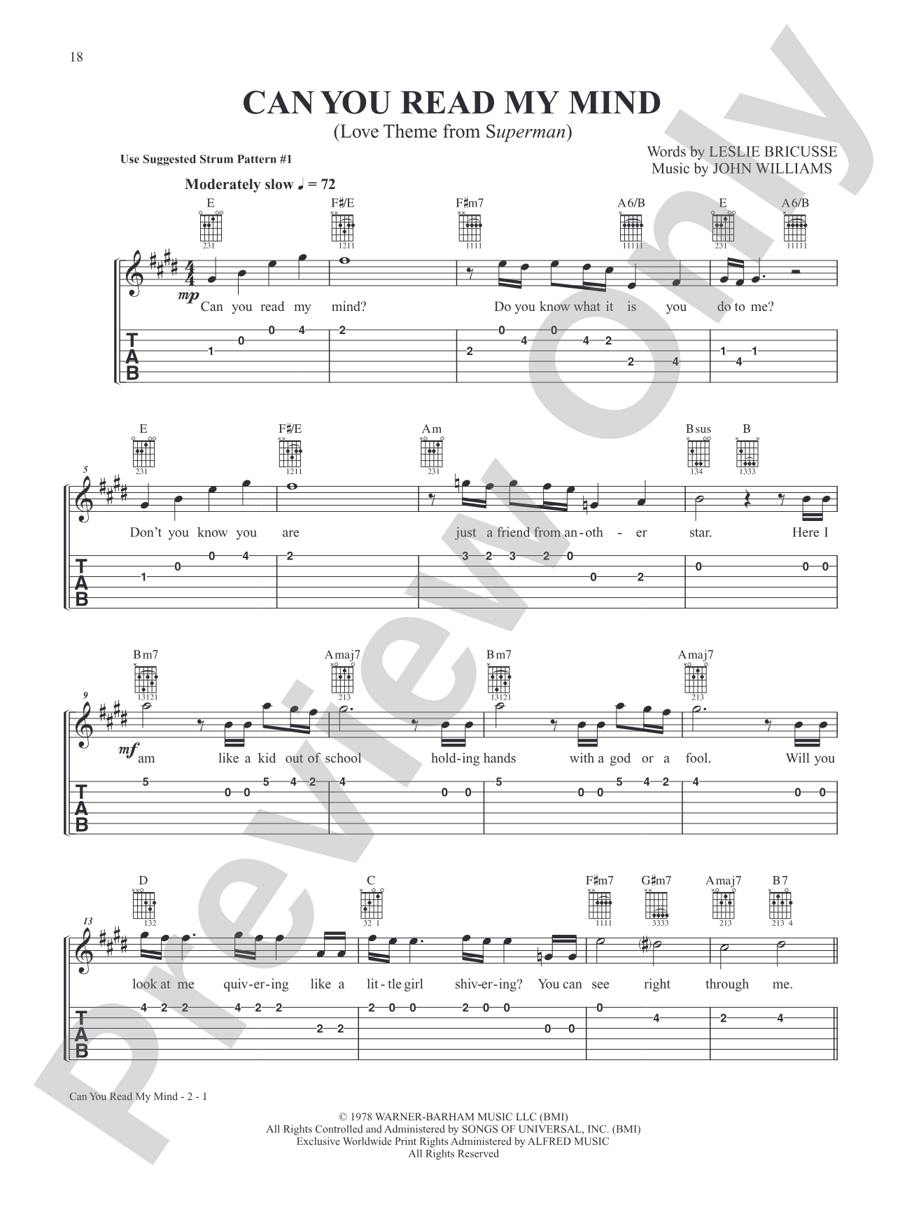 Alfred's Easy Guitar Songs: Movie Hits: 50 Songs and Themes: Easy Guitar
