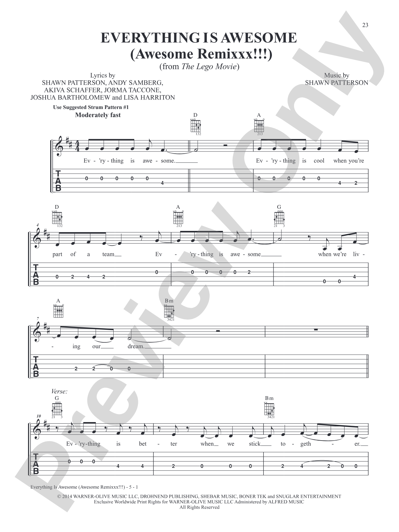 Alfred's Easy Guitar Songs: Movie Hits: 50 Songs and Themes: Easy Guitar