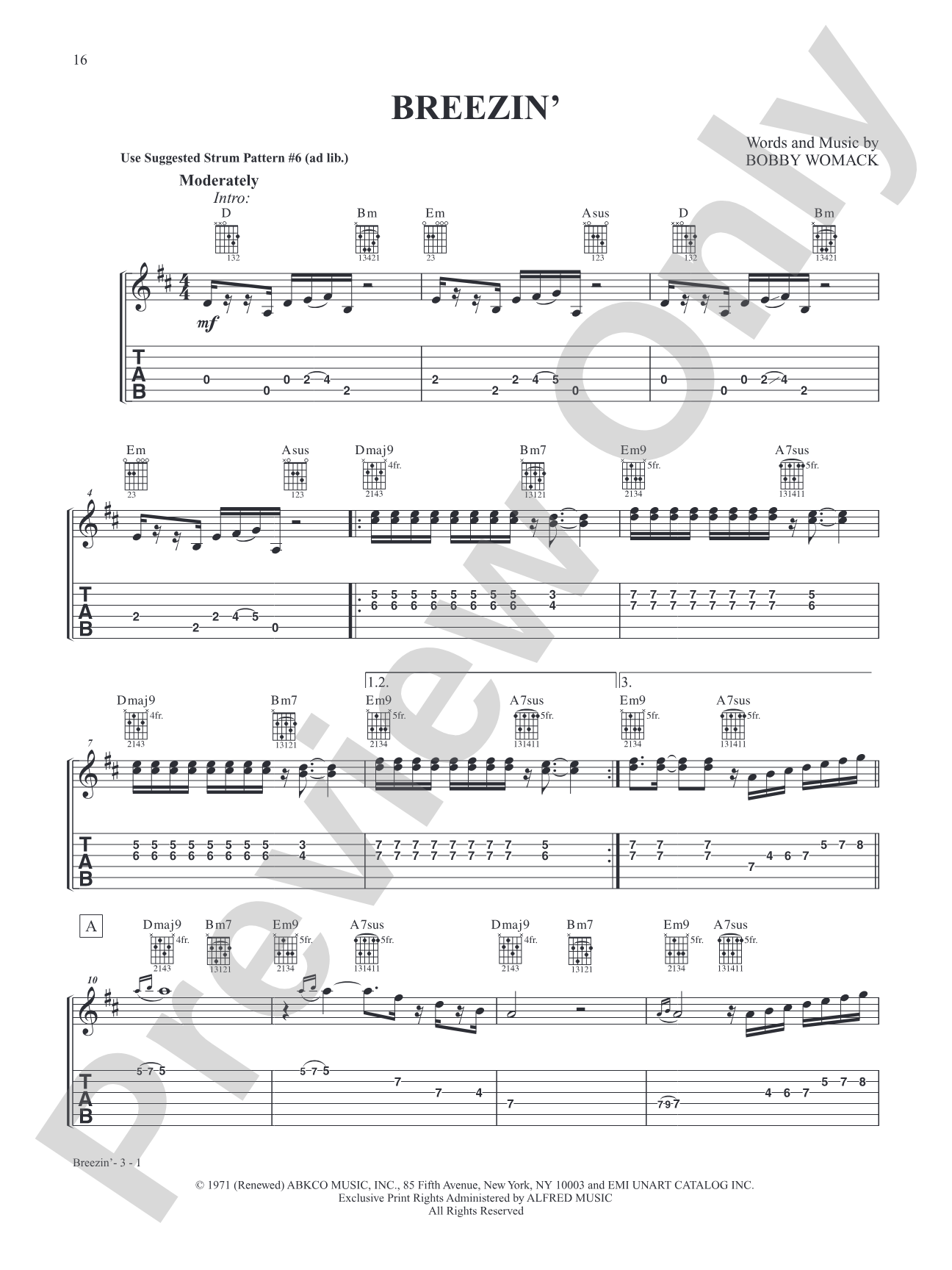 Alfred's Easy Guitar Songs: Standards & Jazz: 50 Classics from the Great American Songbook: Solo Guitar