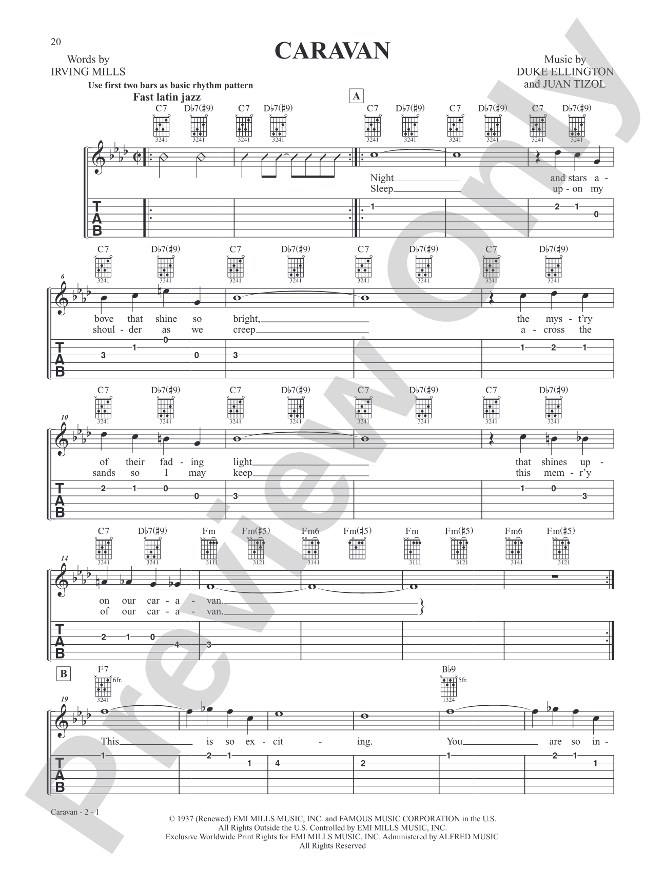 Alfred's Easy Guitar Songs: Standards & Jazz: 50 Classics from the Great American Songbook: Solo Guitar