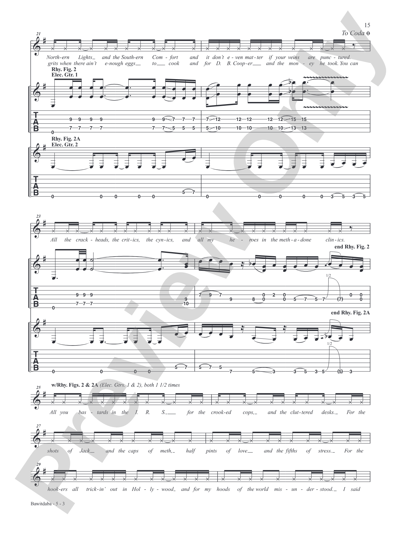 Nineties Guitar Collection: 25 Hits---from Acoustic and Punk, to Nu-Metal & Beyond: Guitar Tab