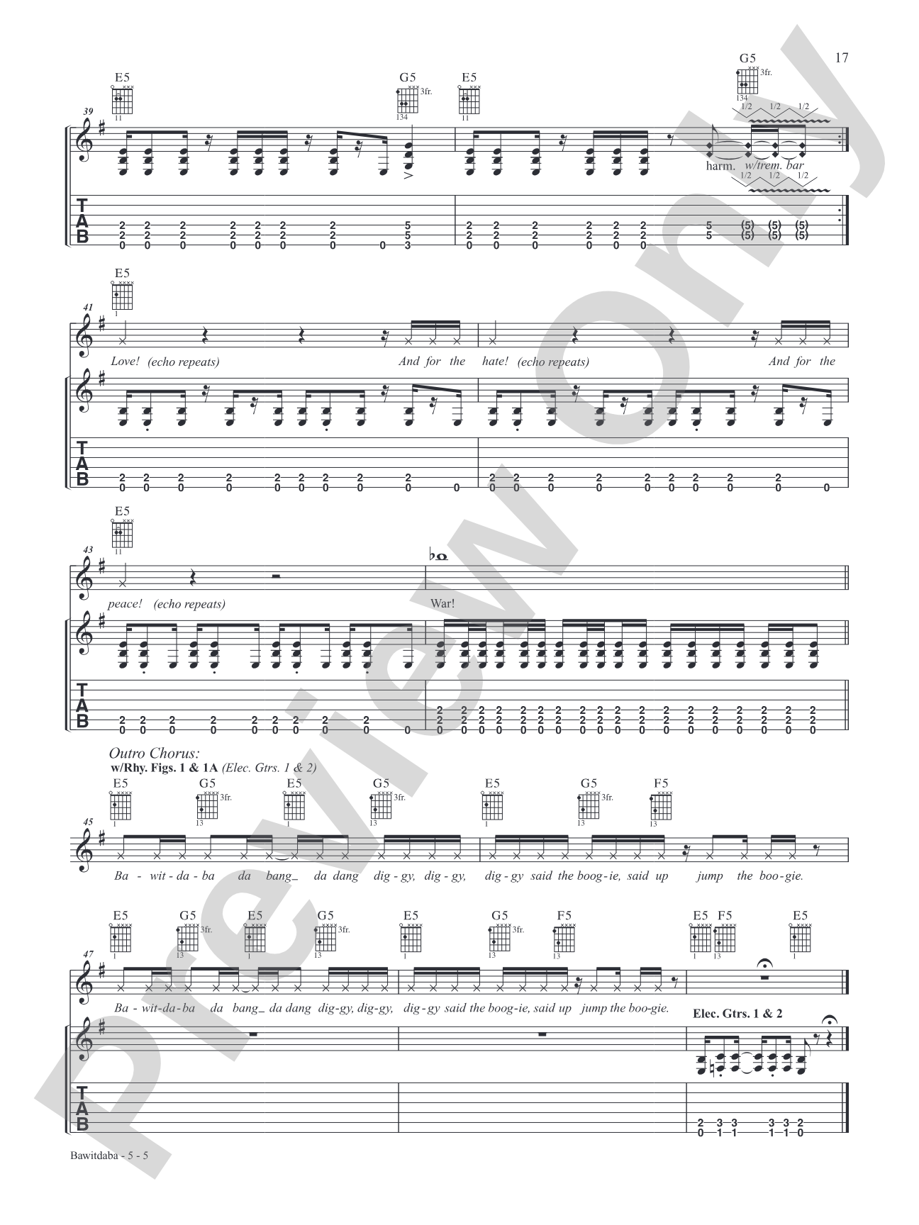 Nineties Guitar Collection: 25 Hits---from Acoustic and Punk, to Nu-Metal & Beyond: Guitar Tab