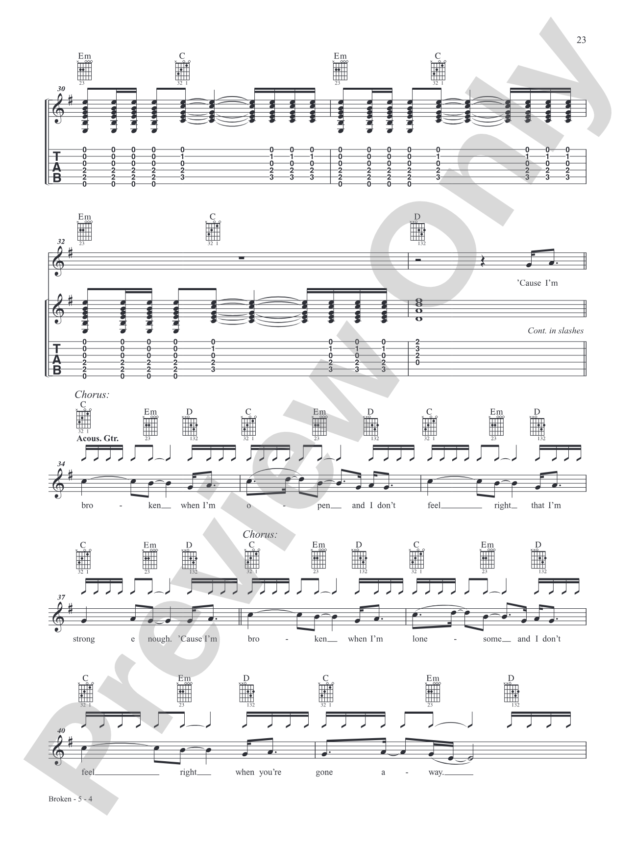 Nineties Guitar Collection: 25 Hits---from Acoustic and Punk, to Nu-Metal & Beyond: Guitar Tab