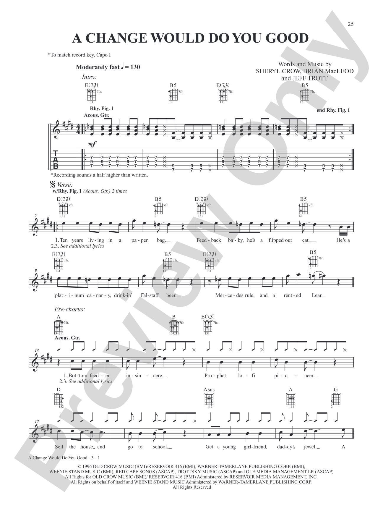 Nineties Guitar Collection: 25 Hits---from Acoustic and Punk, to Nu-Metal & Beyond: Guitar Tab