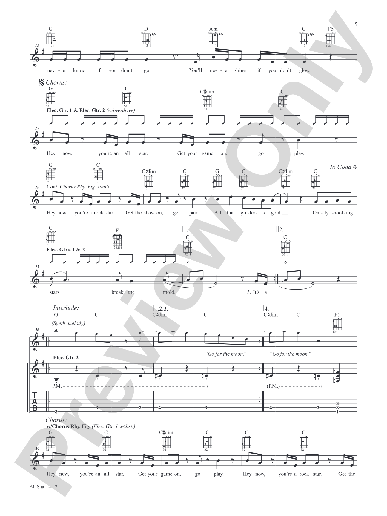 Nineties Guitar Collection: 25 Hits---from Acoustic and Punk, to Nu-Metal & Beyond: Guitar Tab