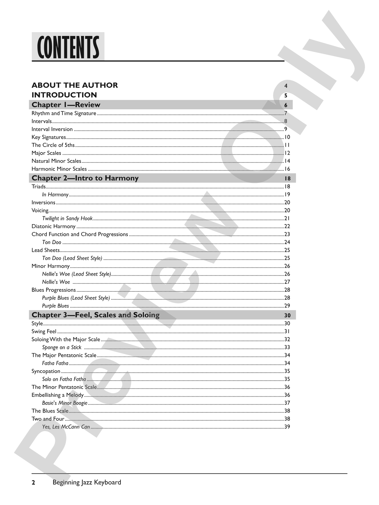 The Complete Jazz Keyboard Method: Beginning Jazz Keyboard: Piano