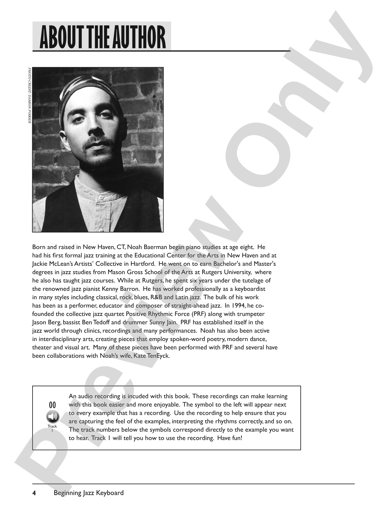 The Complete Jazz Keyboard Method: Beginning Jazz Keyboard: Piano