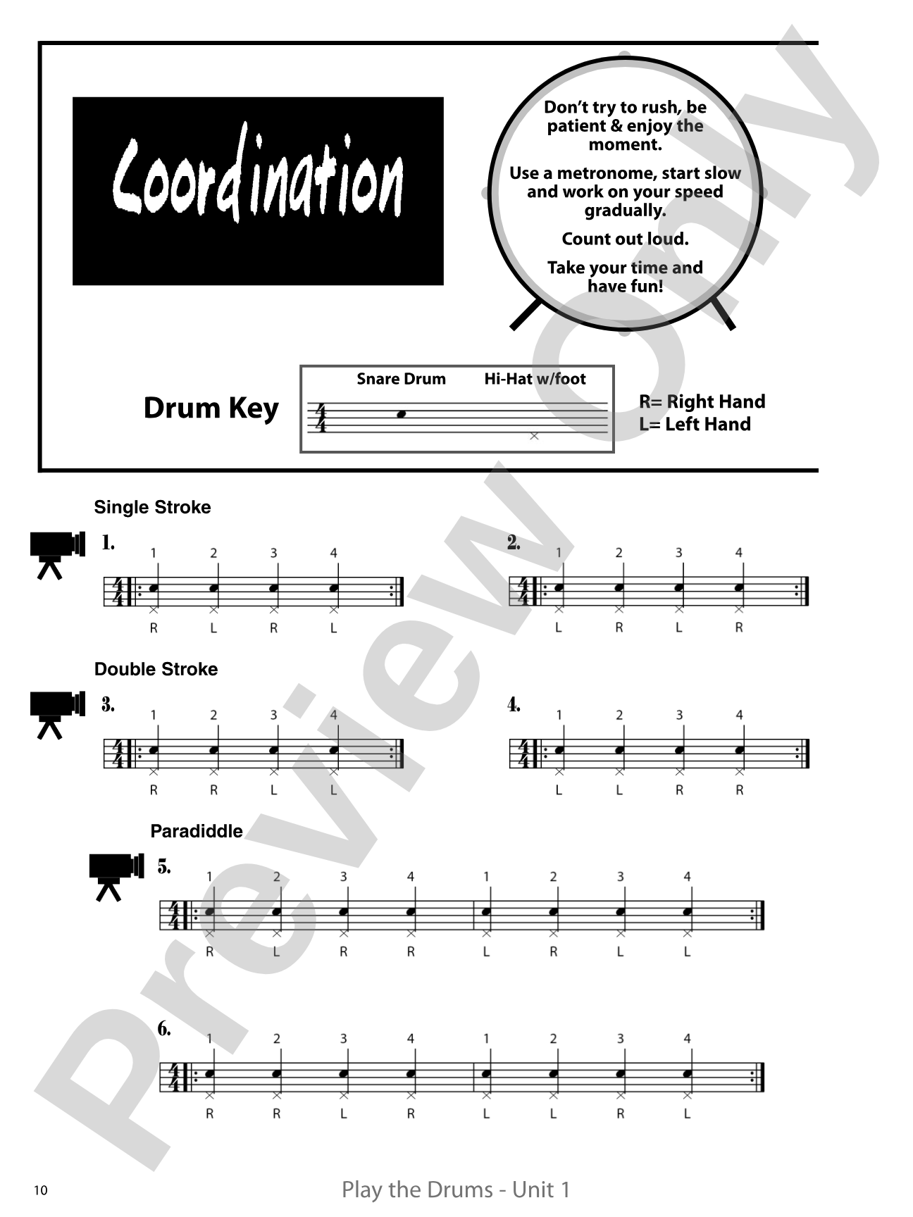 Play the Drums