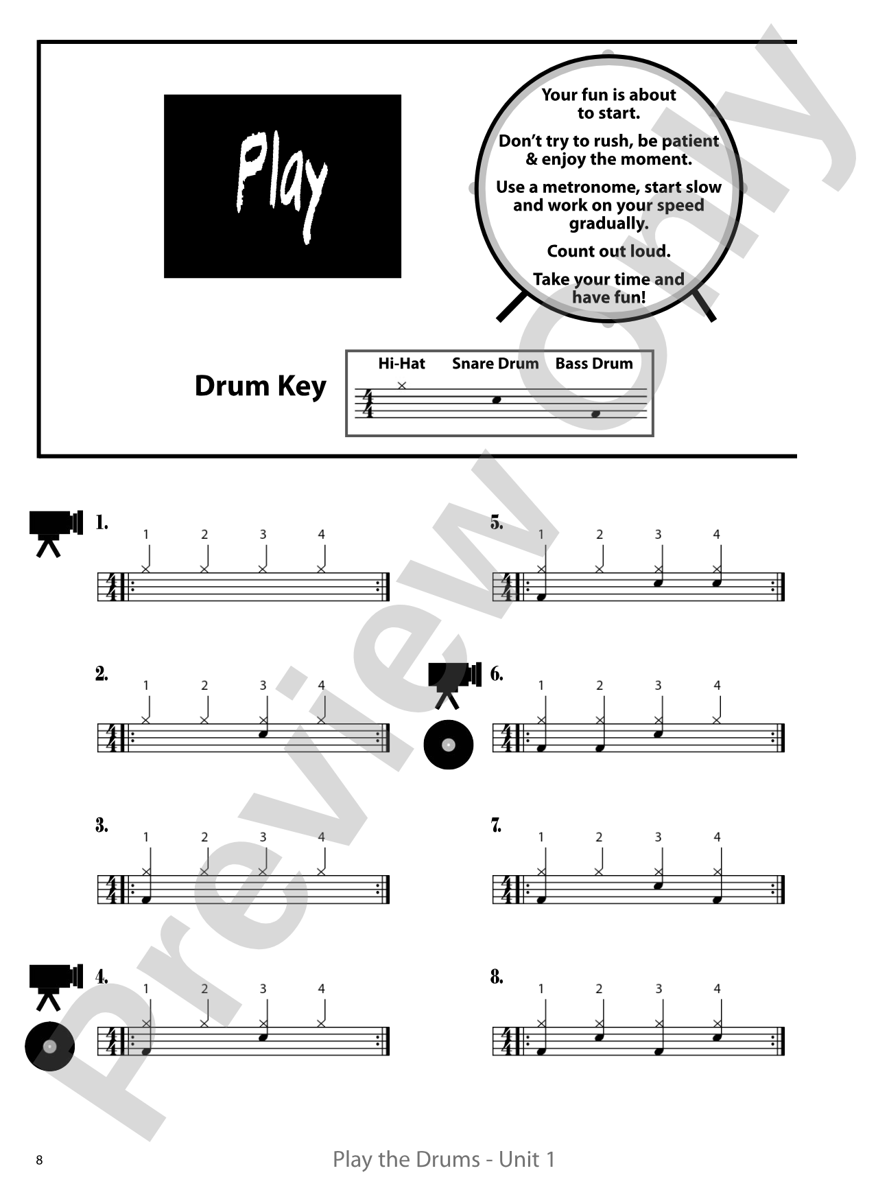 Play the Drums