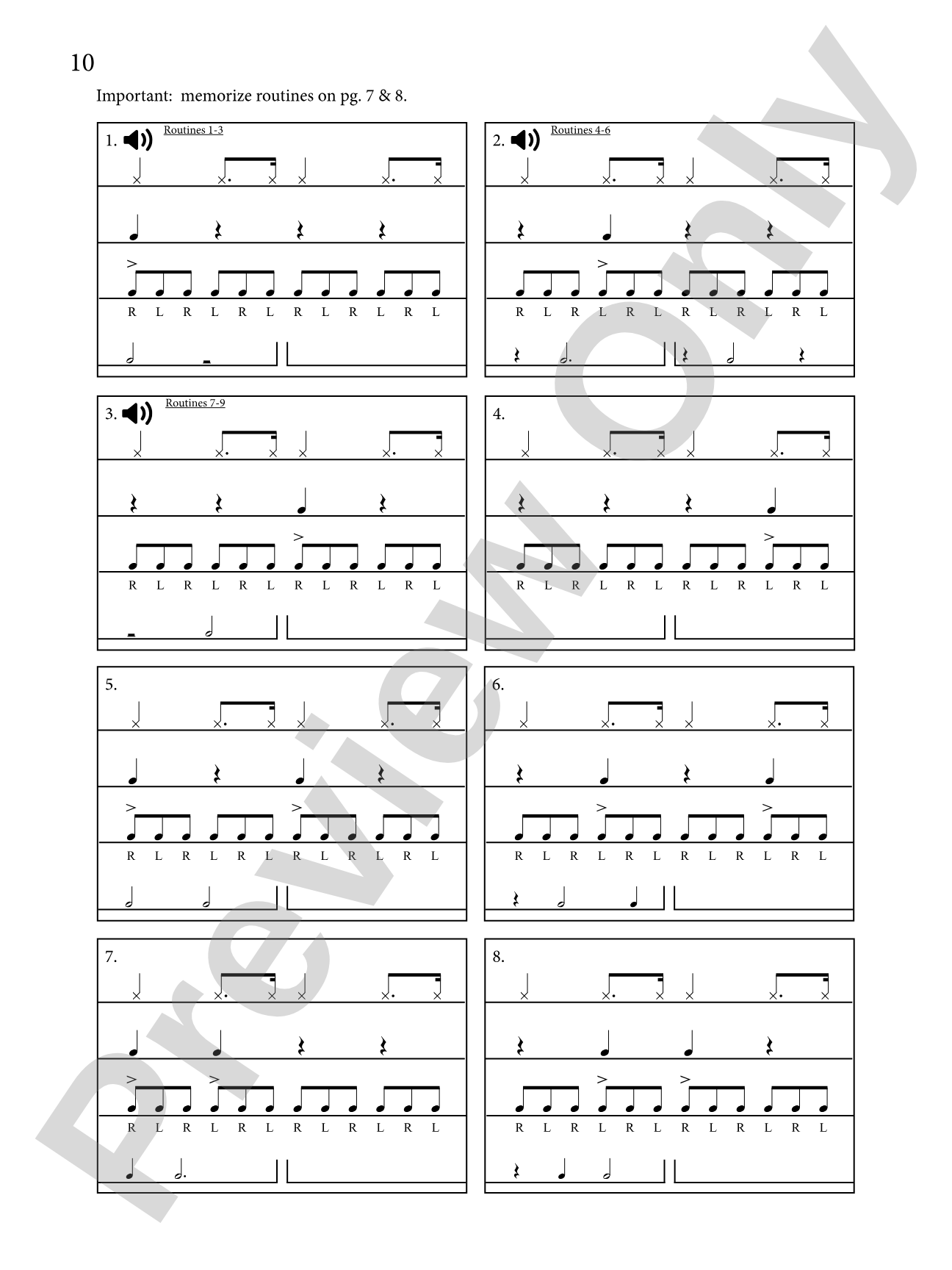 Al Miller's 1,000 Solos for the Drum Set, Volume 1: Swinging the Triplets