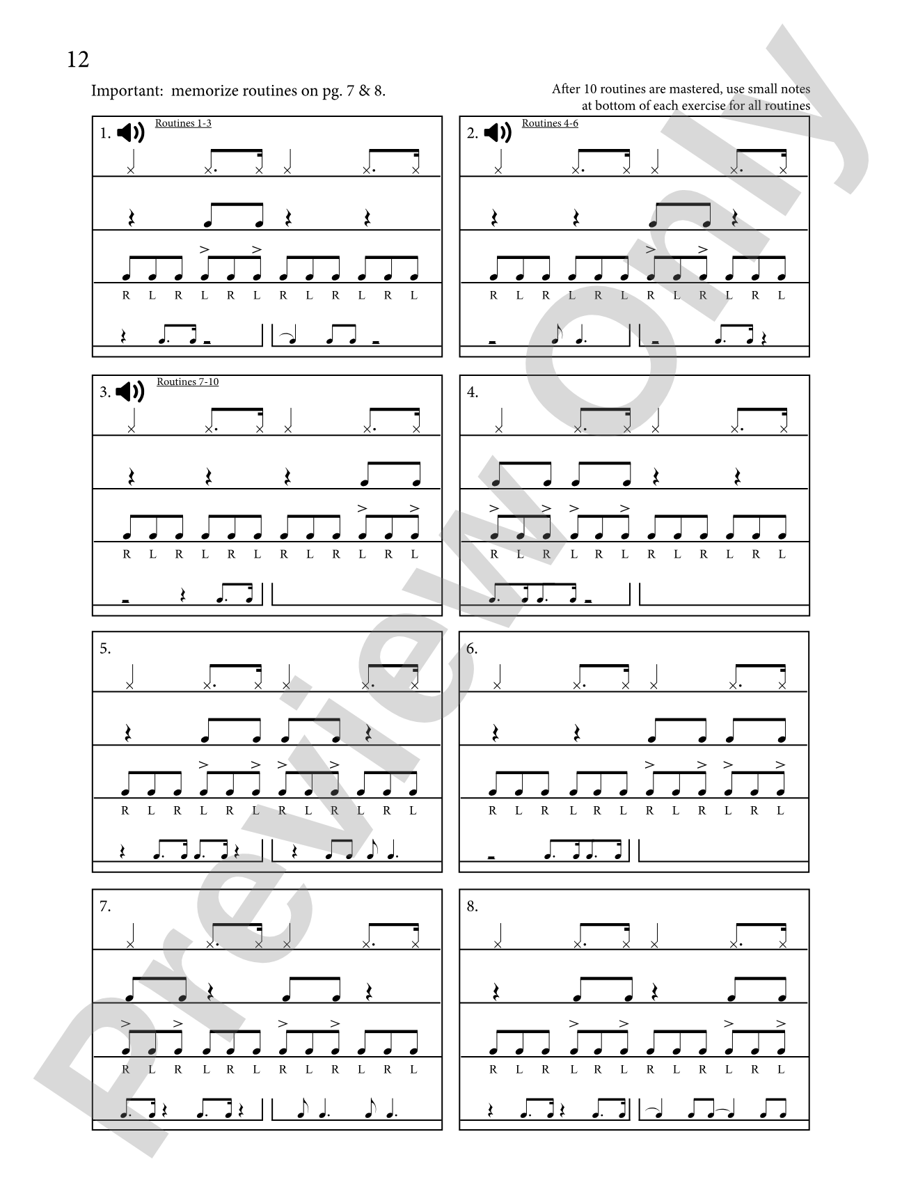 Al Miller's 1,000 Solos for the Drum Set, Volume 1: Swinging the Triplets