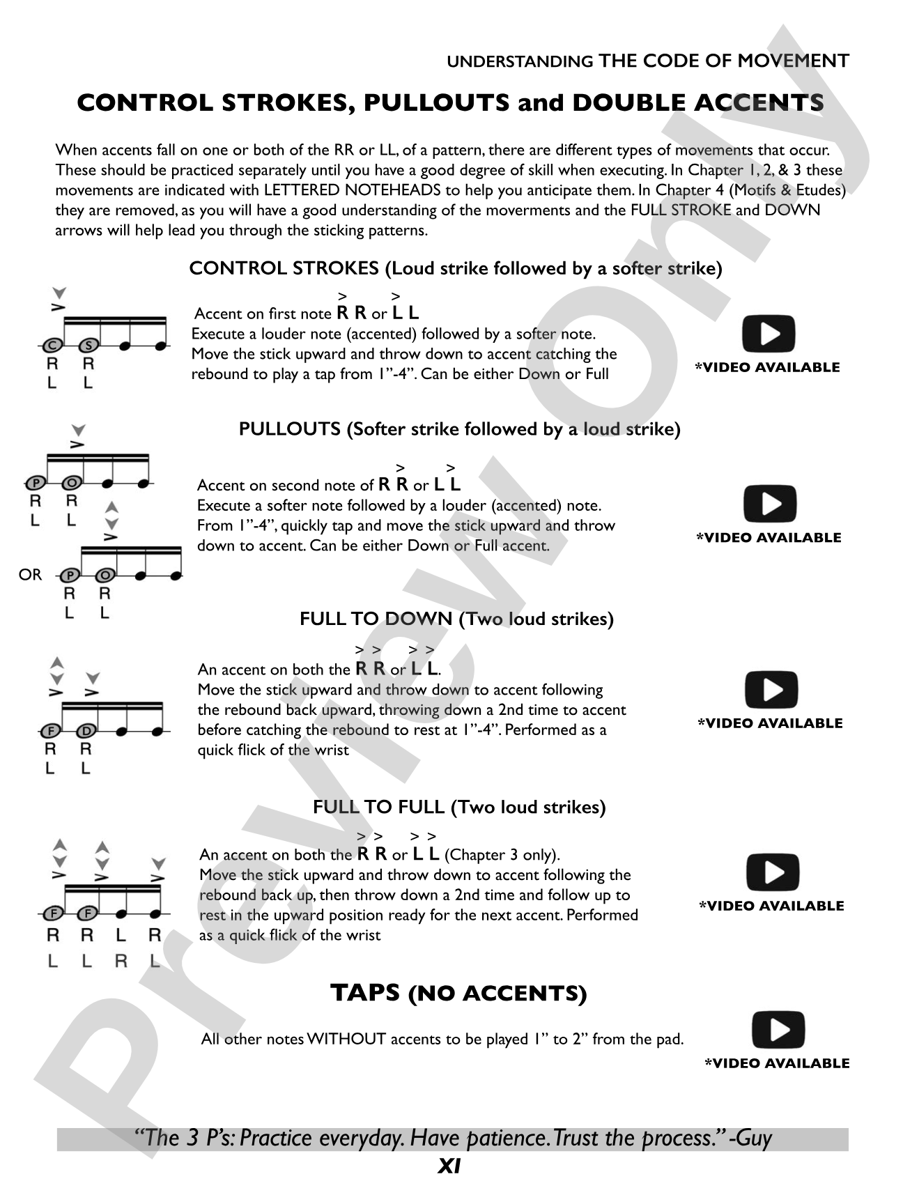The Code of Movement: Developing Accent Freedom with Paradiddles