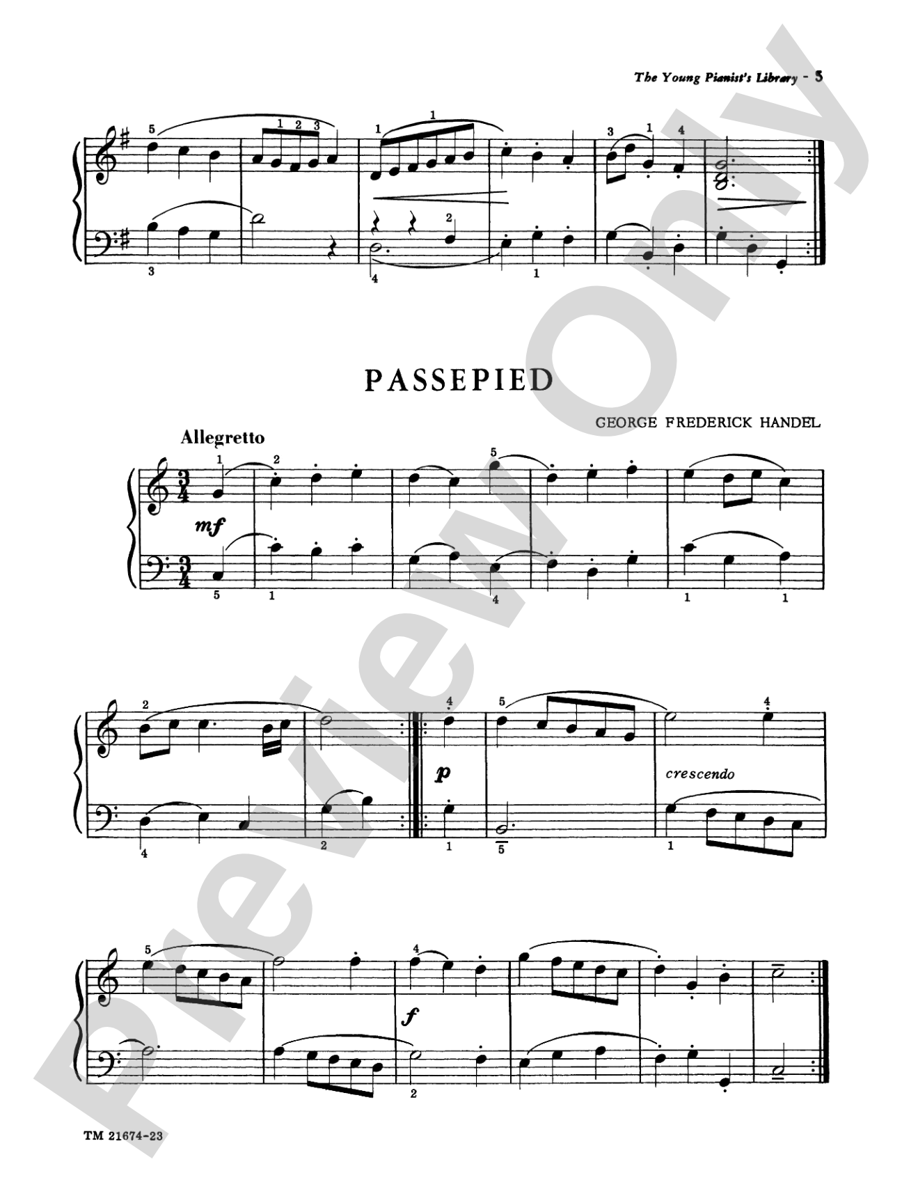 The Young Pianist's Library: From Bach to Bartók, Book 1A: Piano