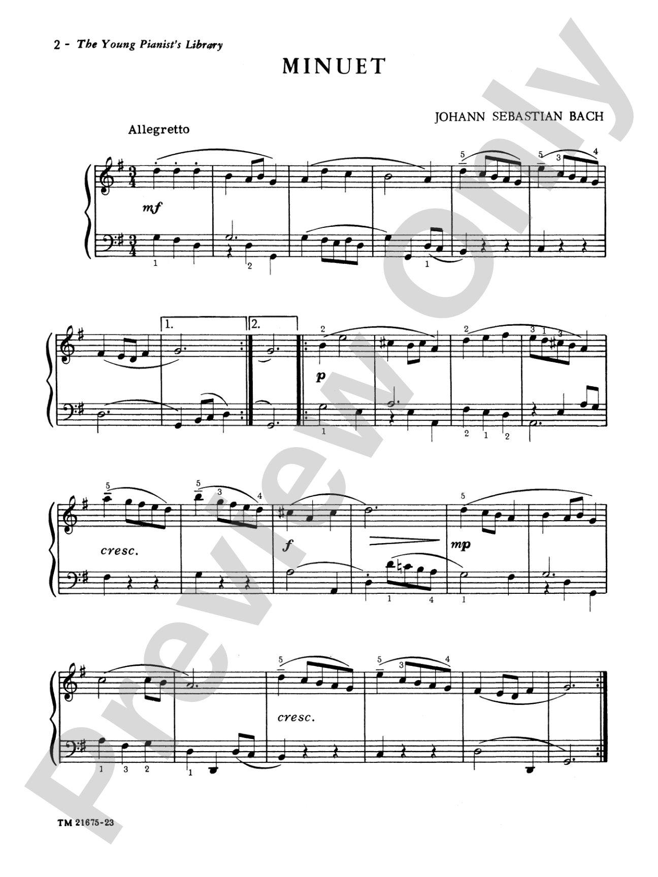 The Young Pianist's Library: From Bach to Bartók, Book 1B: Piano