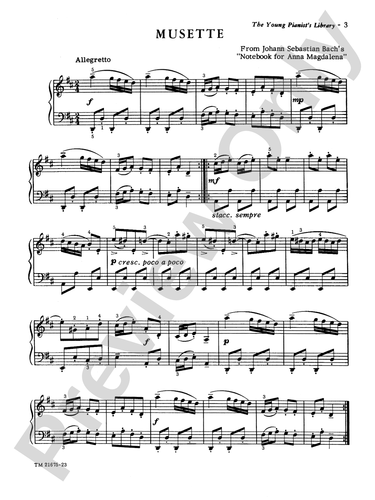 The Young Pianist's Library: From Bach to Bartók, Book 1B: Piano