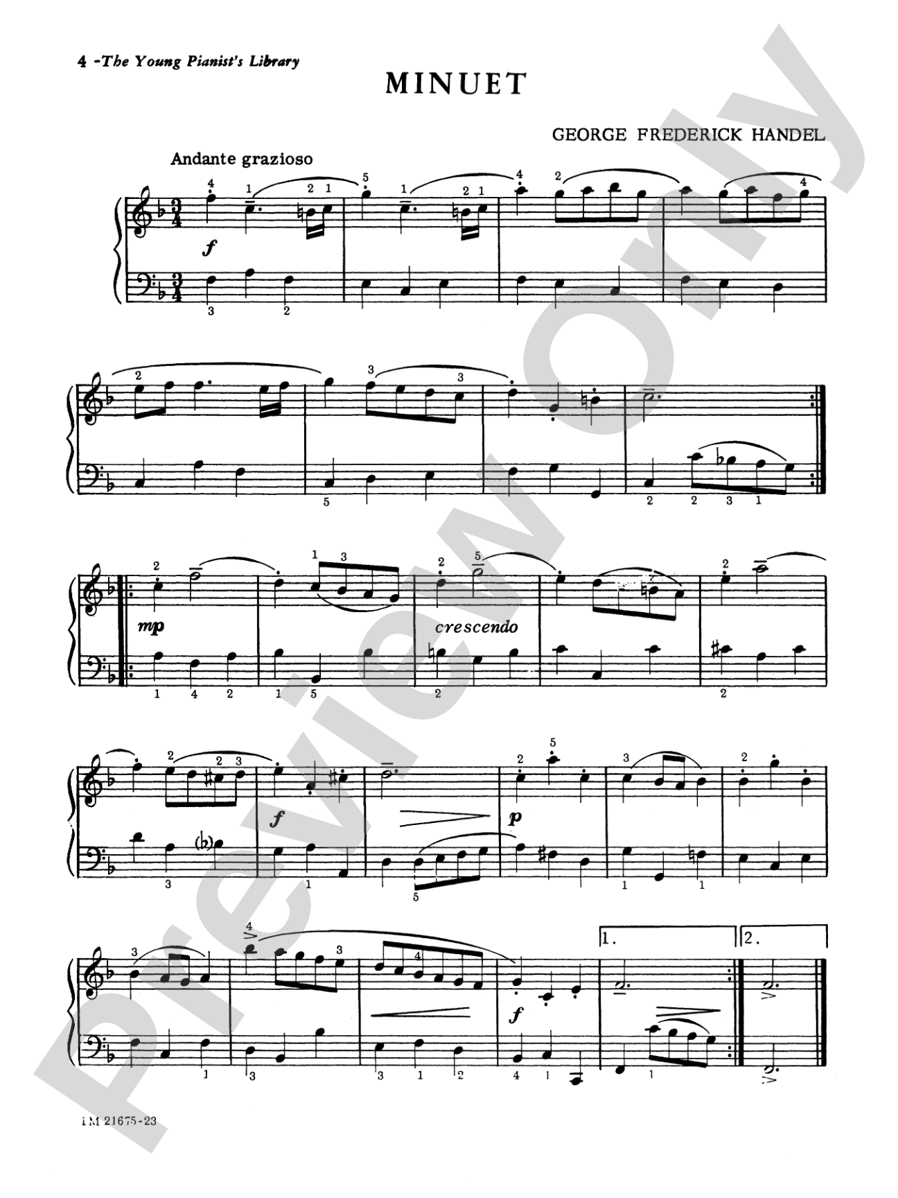 The Young Pianist's Library: From Bach to Bartók, Book 1B: Piano