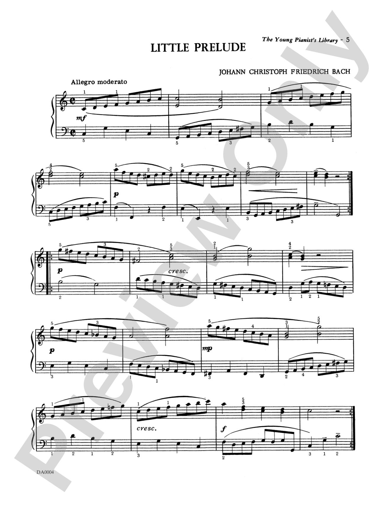 The Young Pianist's Library: From Bach to Bartók, Book 1C: Piano
