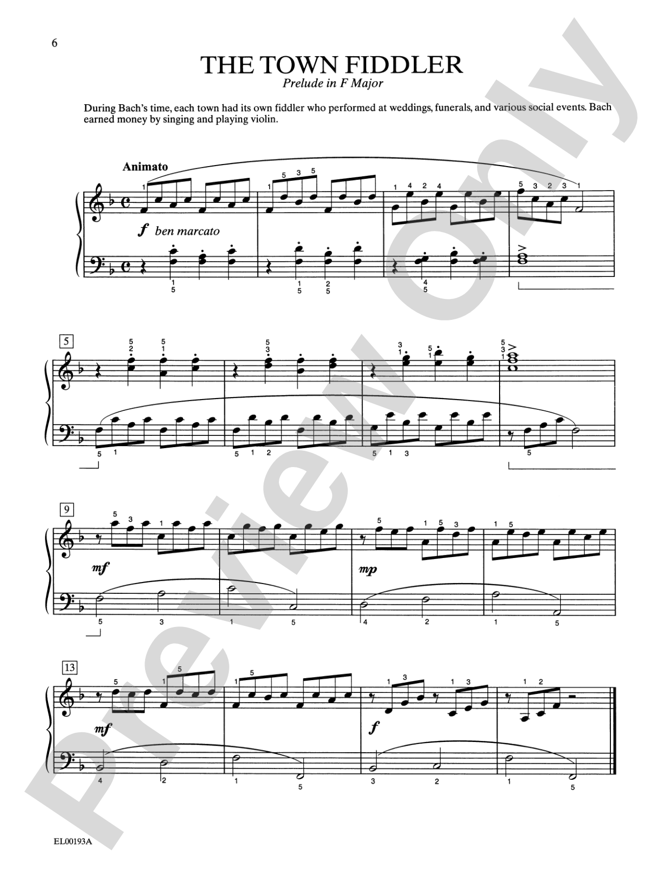 Bach-Schaum, Book One: Based on Events and Episodes of Bach's Life: Piano