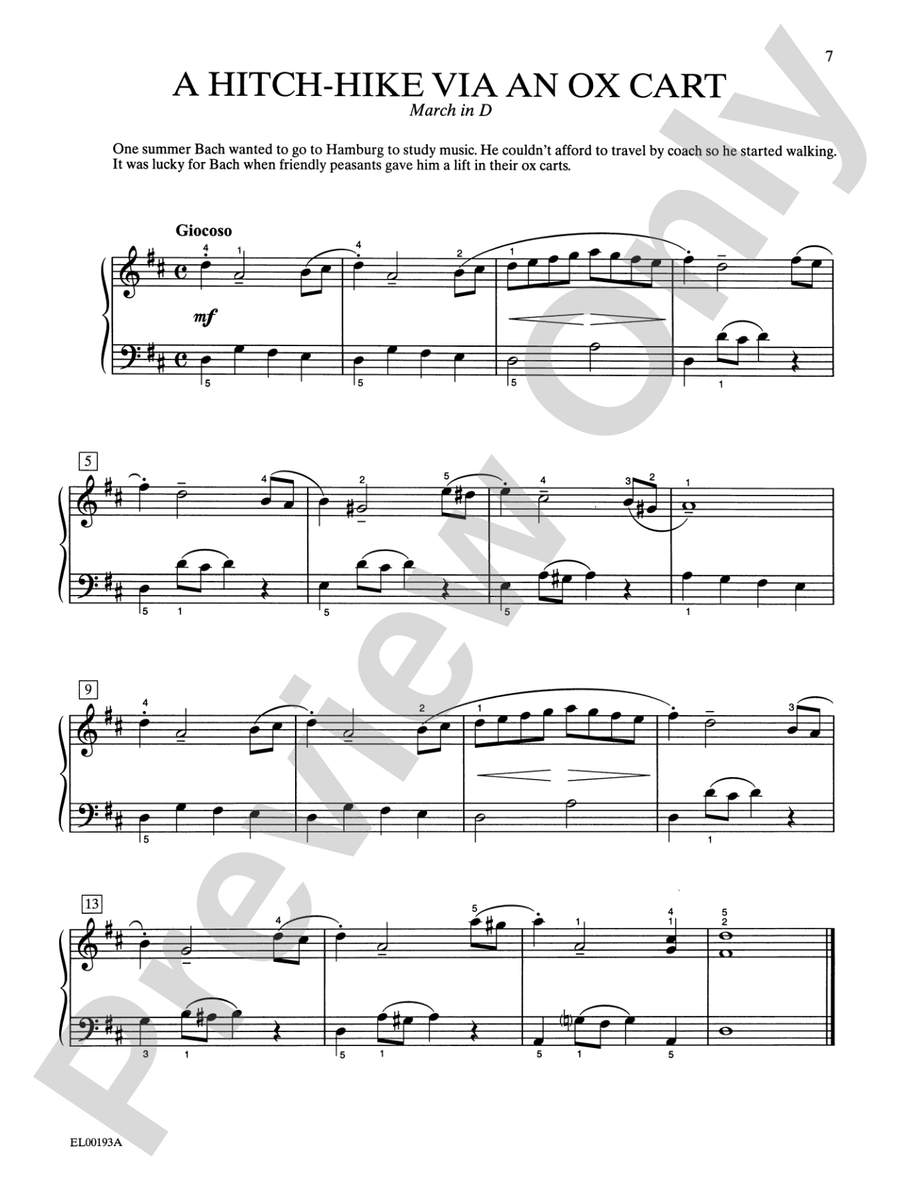 Bach-Schaum, Book One: Based on Events and Episodes of Bach's Life: Piano