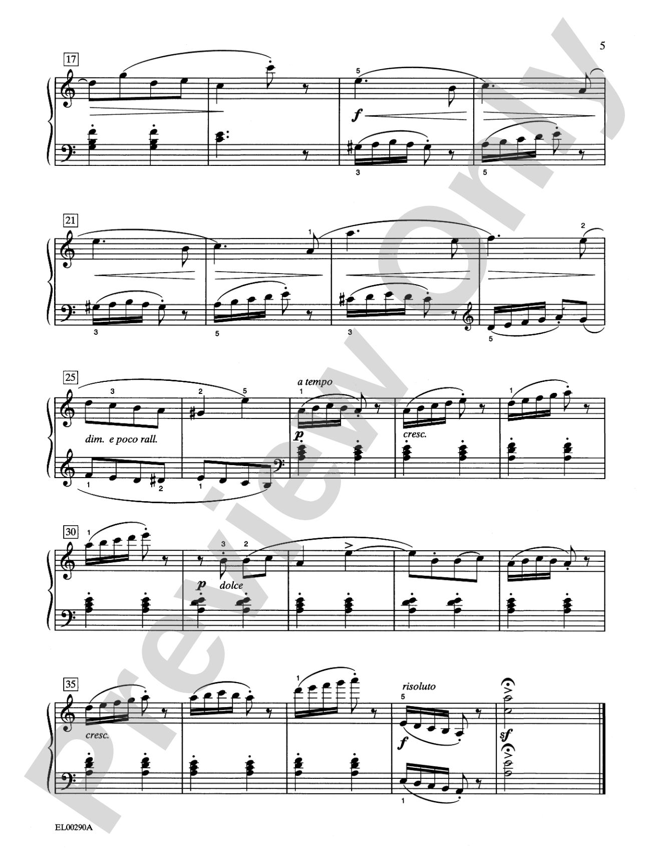 Burgmüller-Schaum, Book One: 25 Progressive Pieces, Opus 100: Piano
