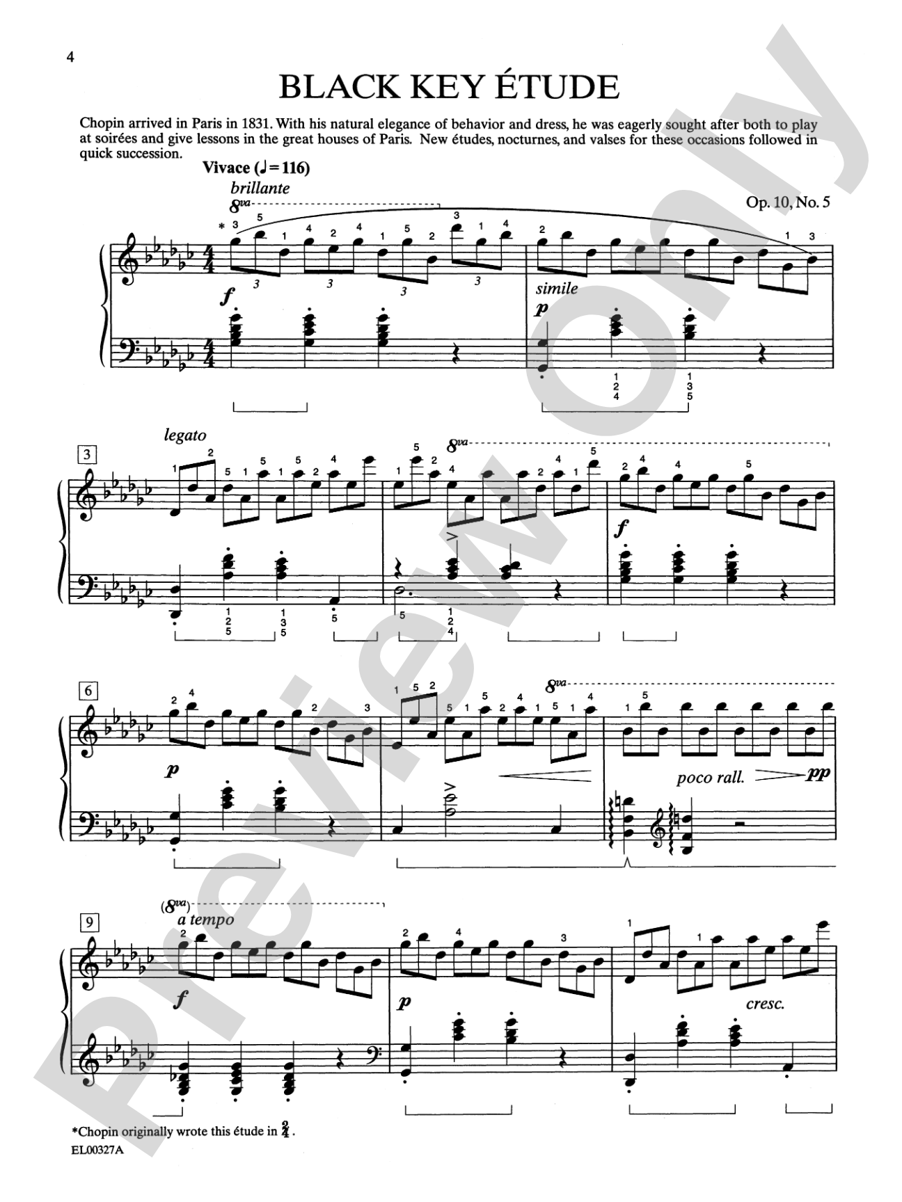 Chopin-Schaum, Book Two: Based on Events and Episodes of Chopin's Life: Piano