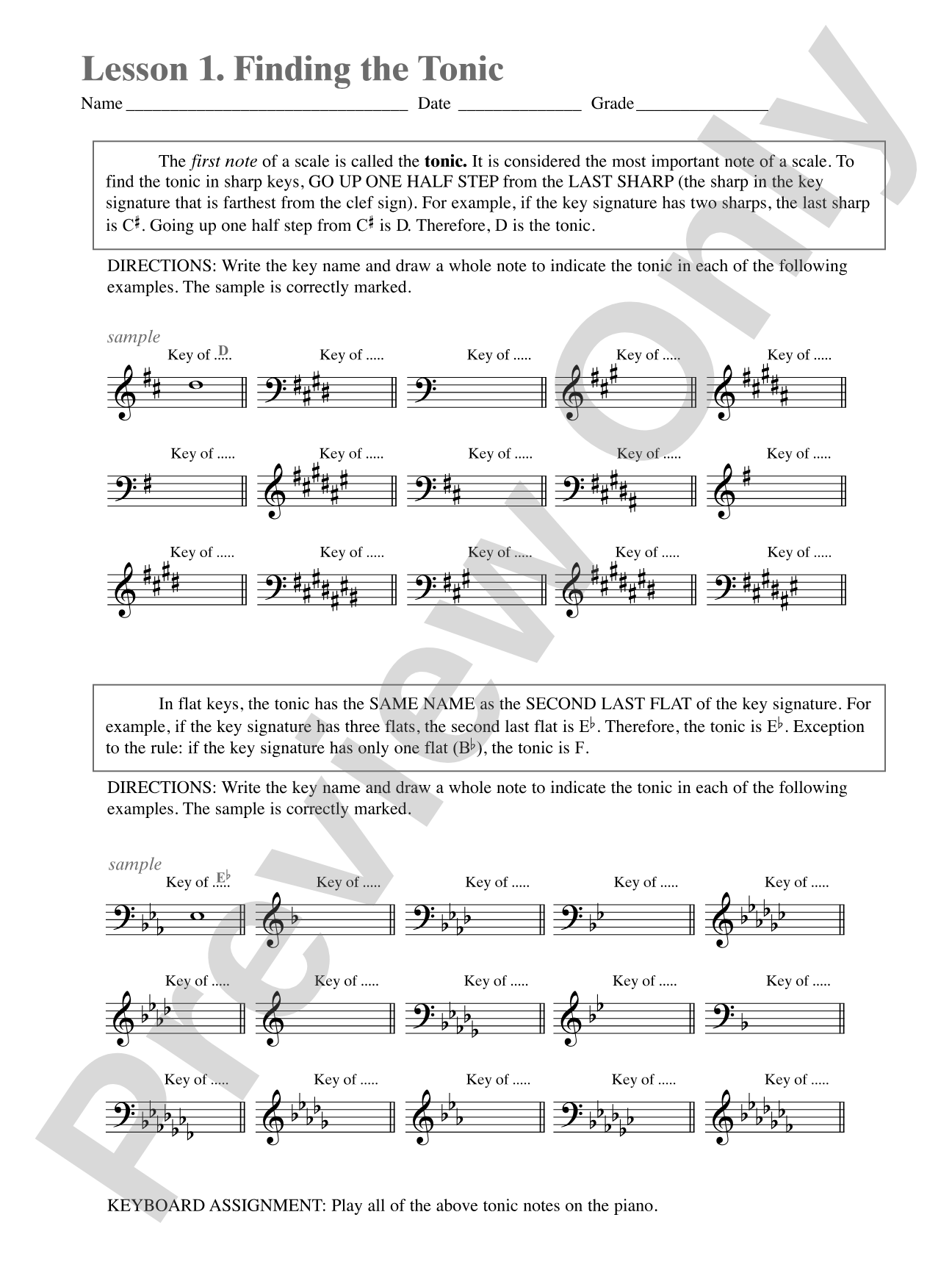 Harmony Lessons, Book 1 (Note Speller 3): Piano