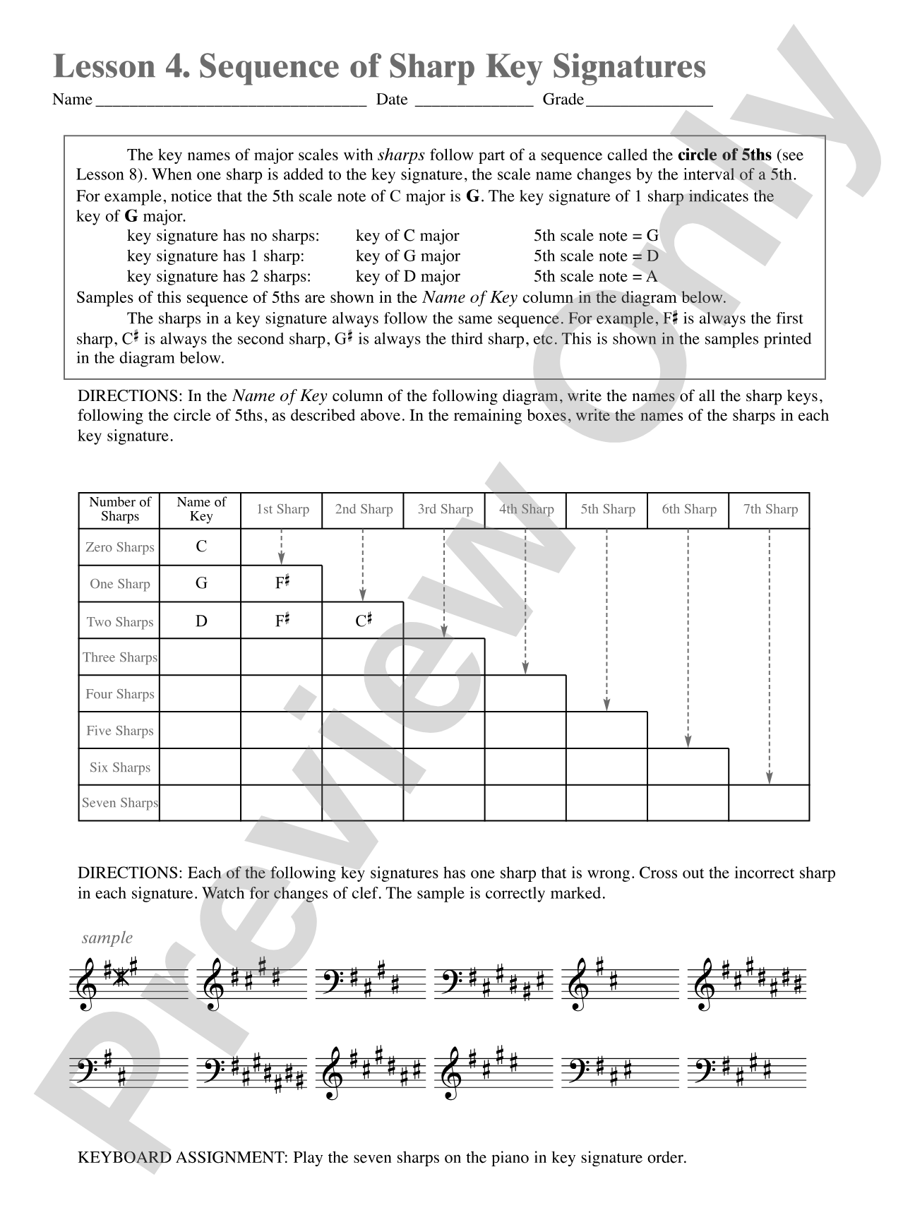 Harmony Lessons, Book 1 (Note Speller 3): Piano