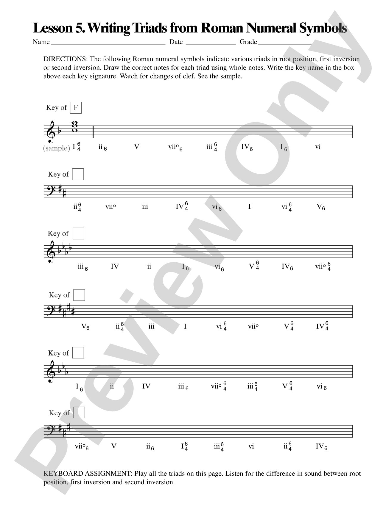 Harmony Lessons, Book 2 (Note Speller 4): Piano