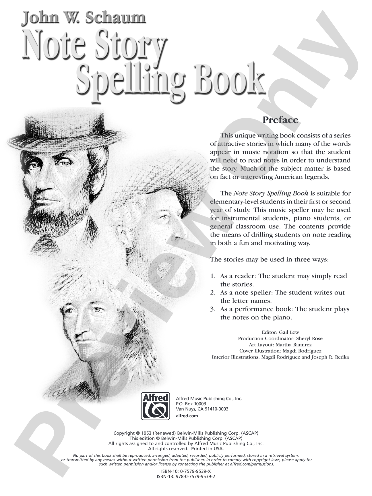 Note Story Spelling Book: A Unique Story Book with Many Words in Music Notation (Based on American Legends and Historical Figures): Piano