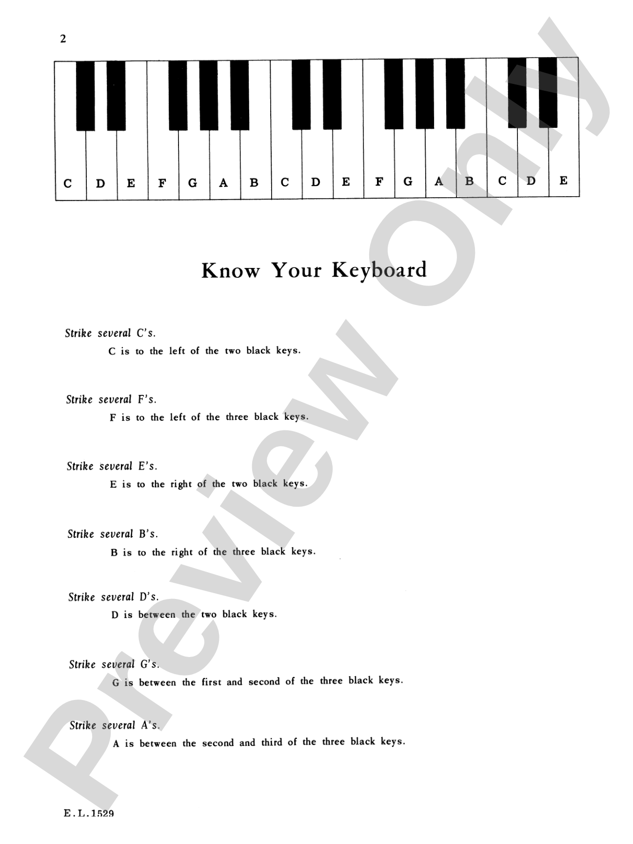 Eric Steiner Piano Course, Junior Approach: Piano
