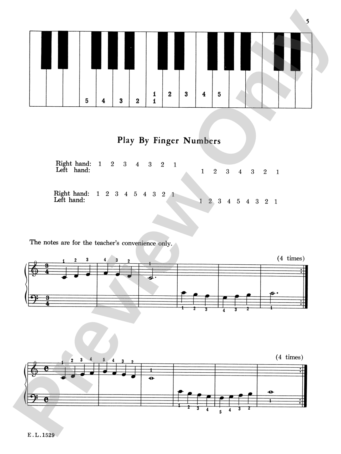 Eric Steiner Piano Course, Junior Approach: Piano