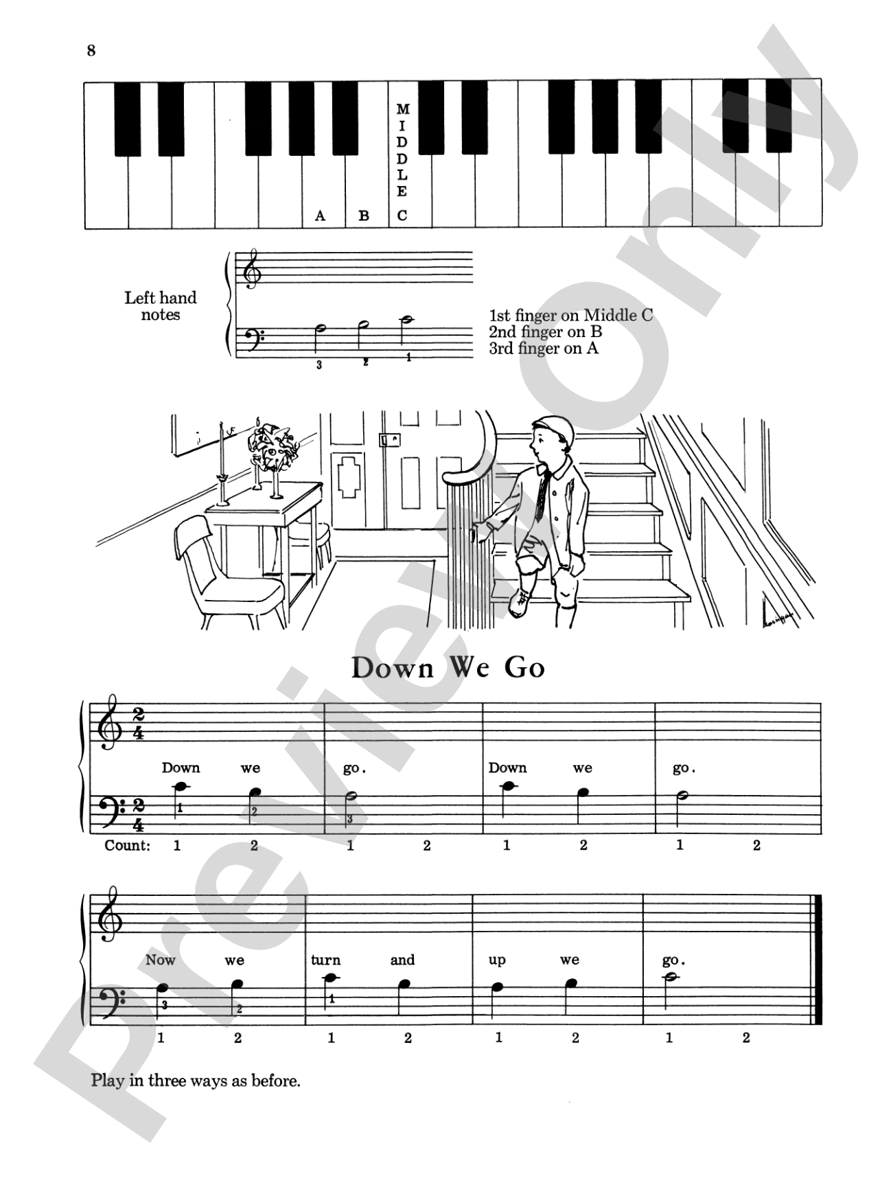 Eric Steiner Piano Course, Junior Approach: Piano