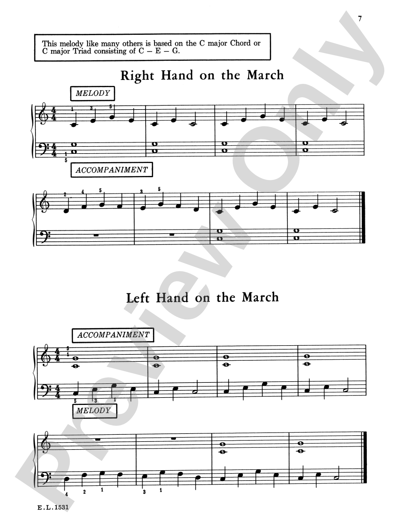 Eric Steiner Piano Course, Book 1: Piano