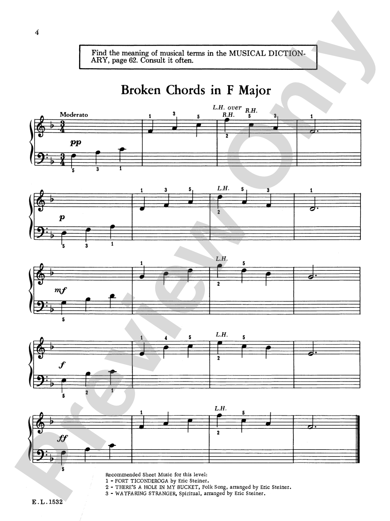Eric Steiner Piano Course, Book 2: Piano