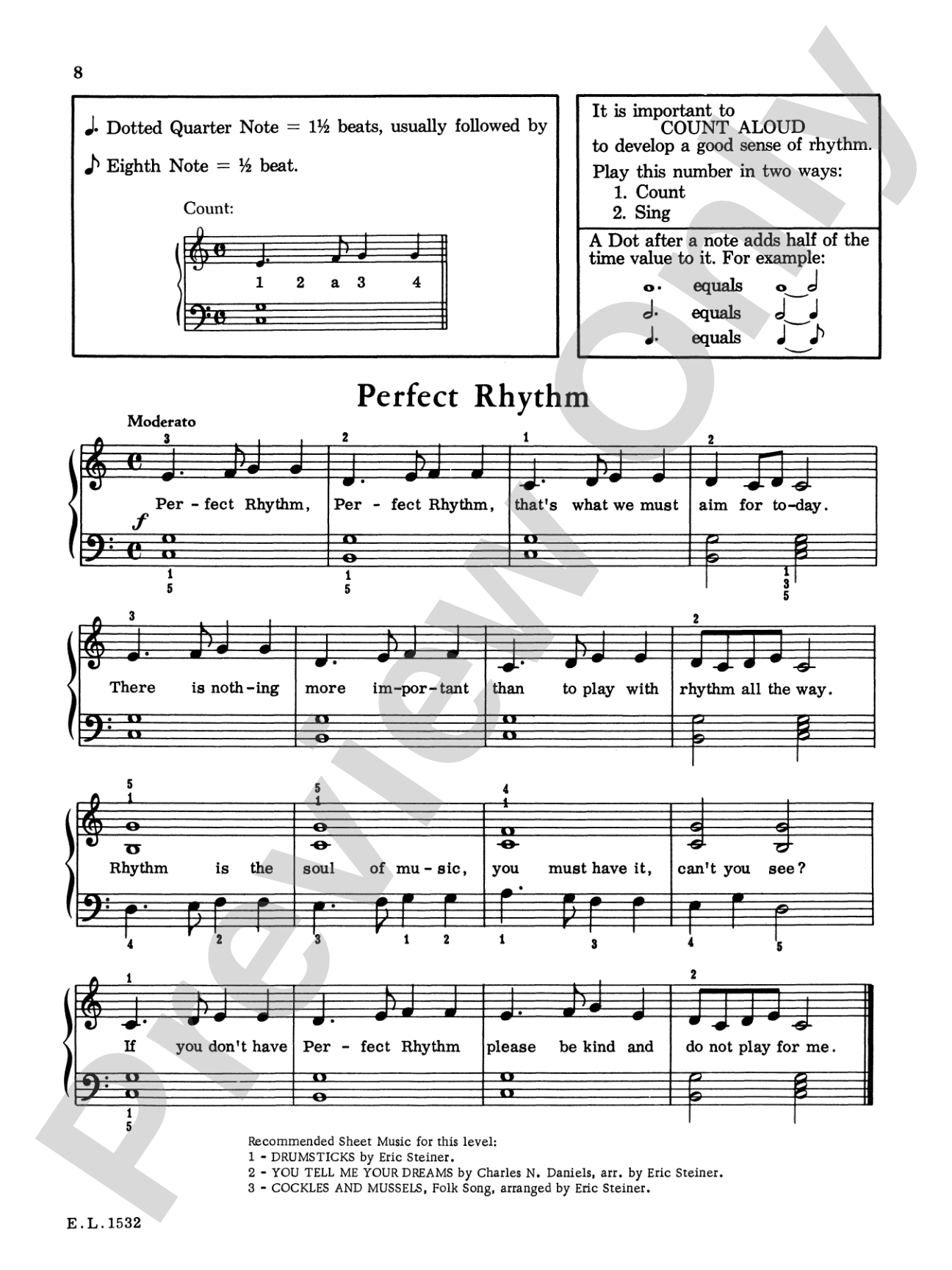 Eric Steiner Piano Course, Book 2: Piano