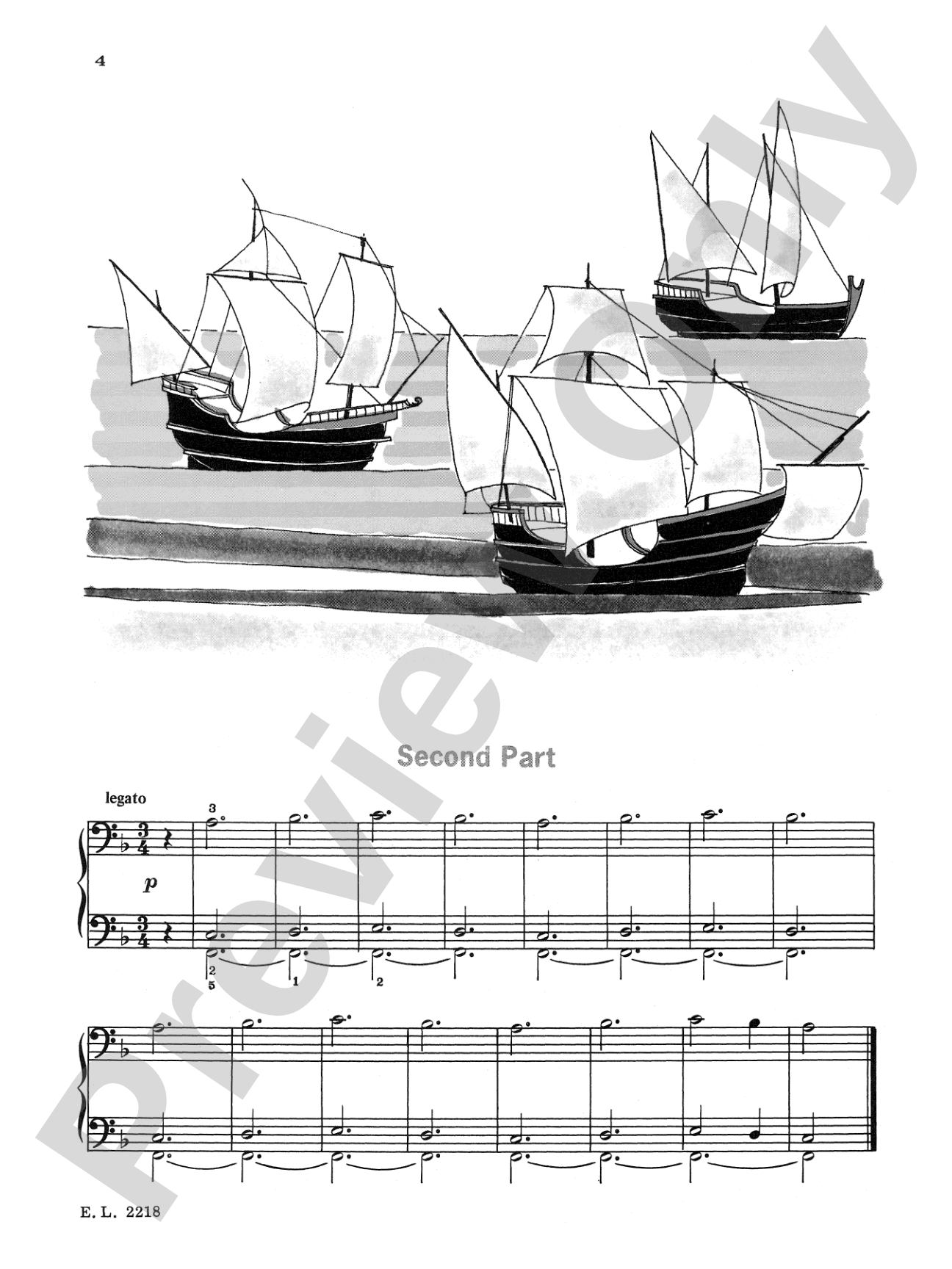 Christmas Music, Primer: Piano
