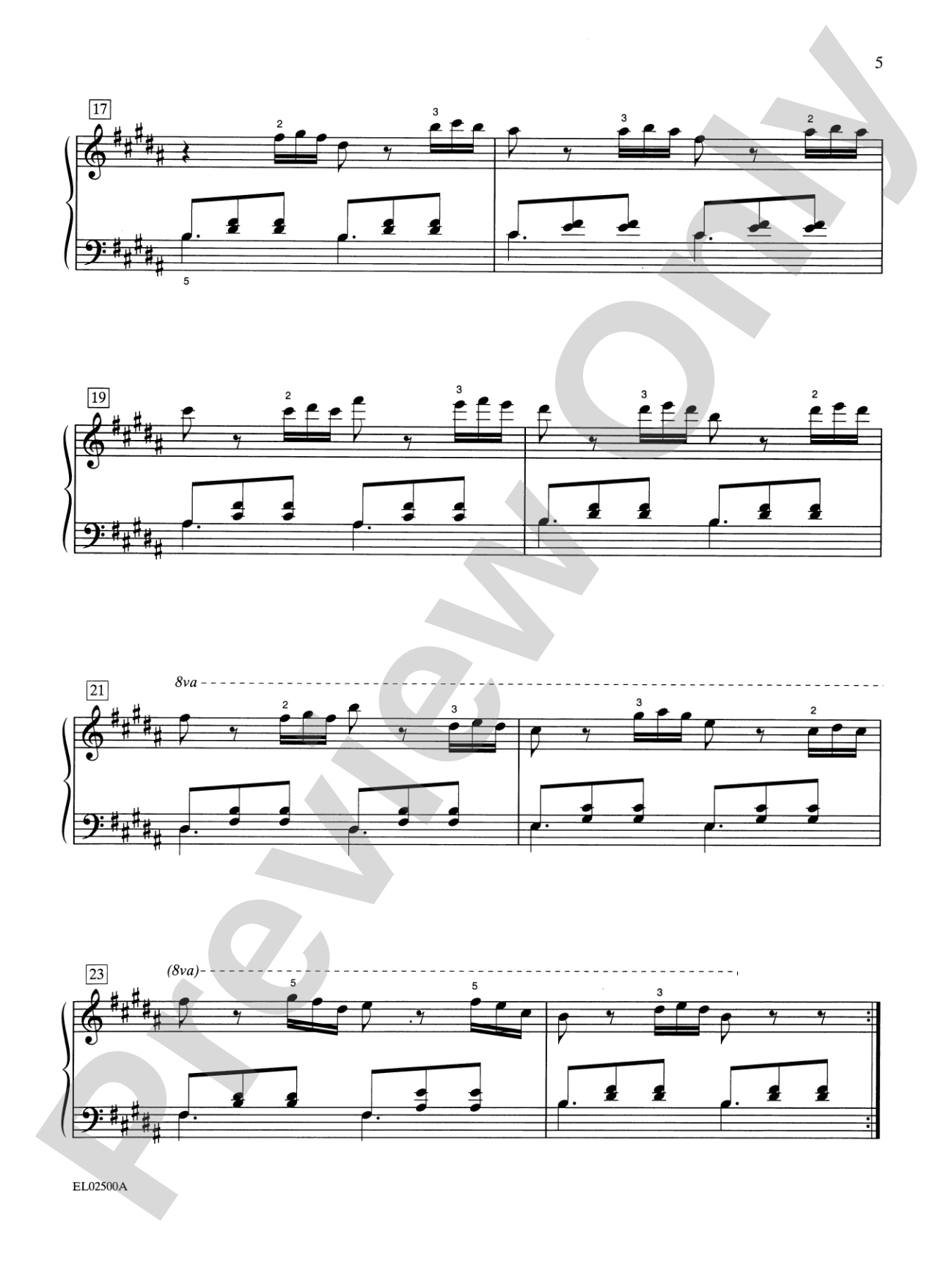 Technic Is Fun, Book 5: Piano