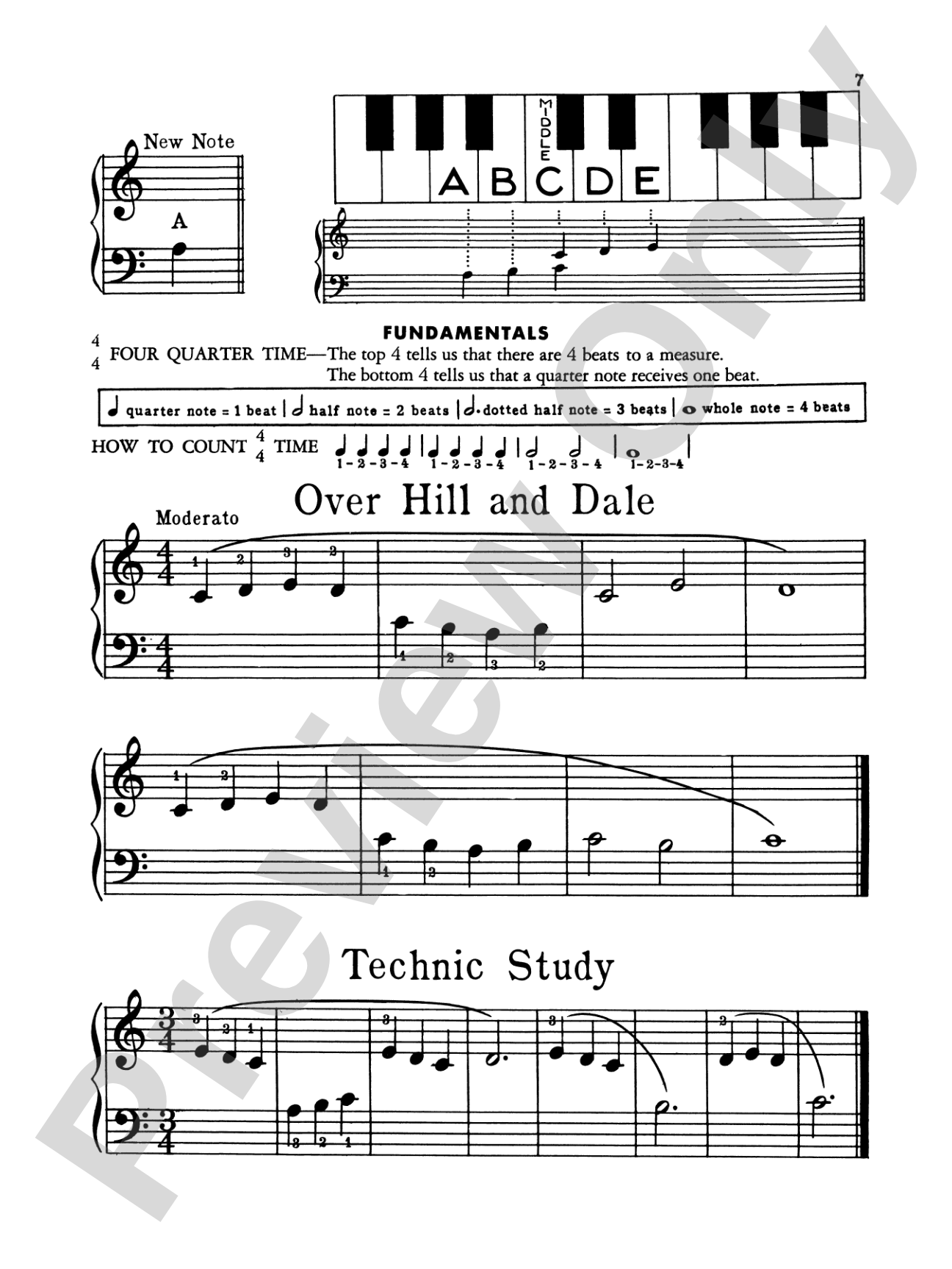 Piano Lessons Are Fun, Book 1: Piano
