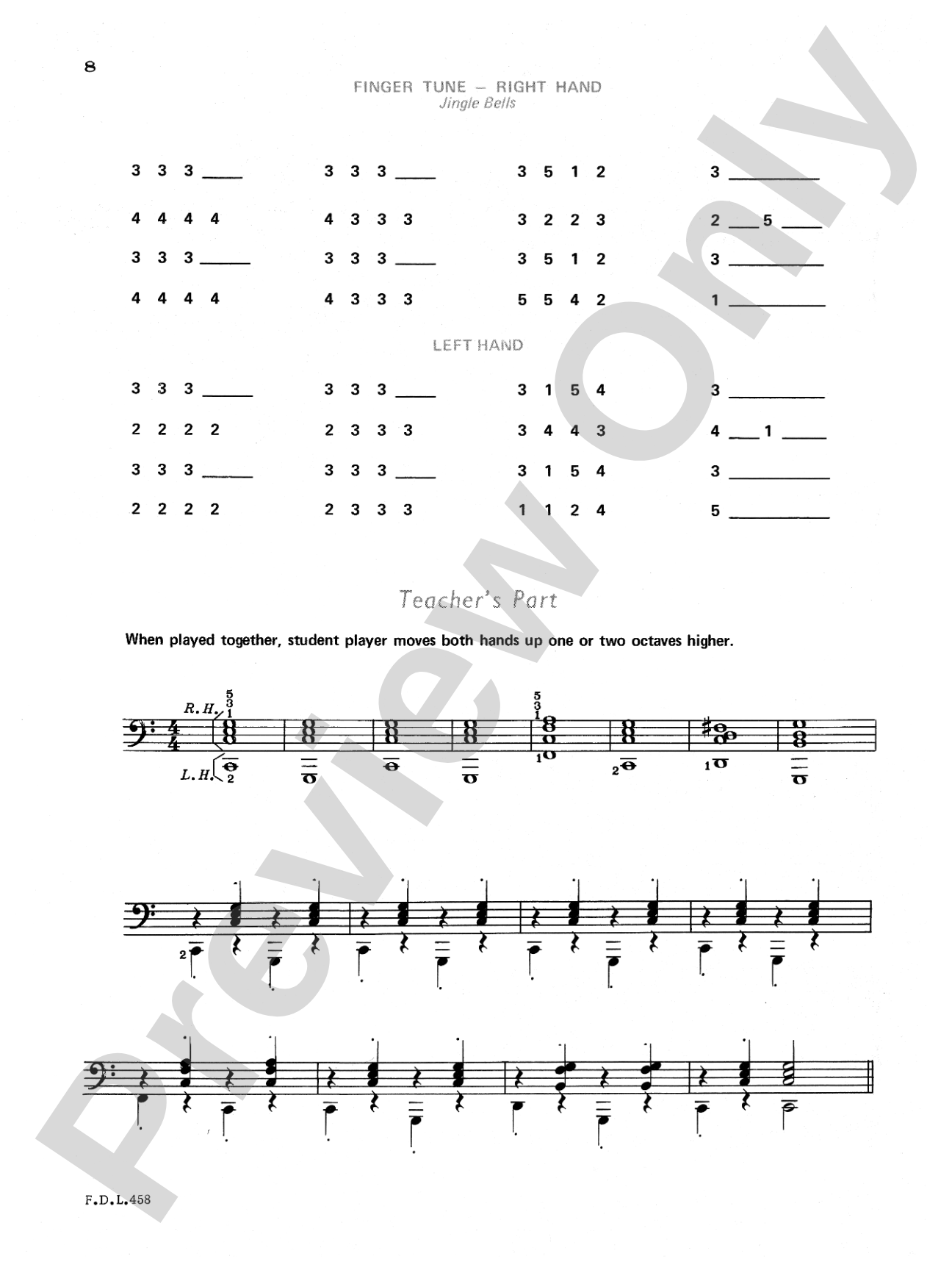 Adult Piano Student, Level 1: Piano