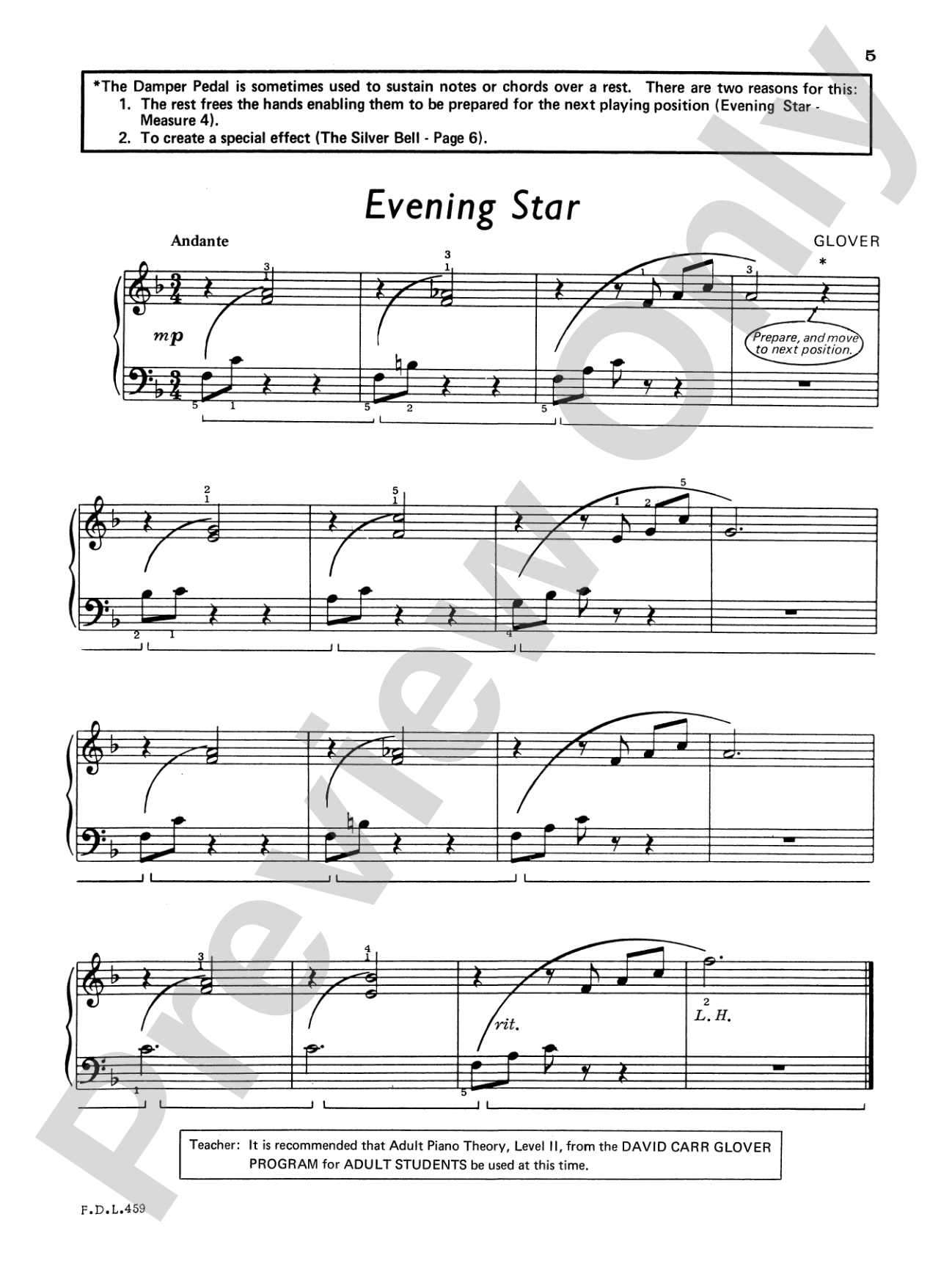 Adult Piano Student, Level 2: Piano
