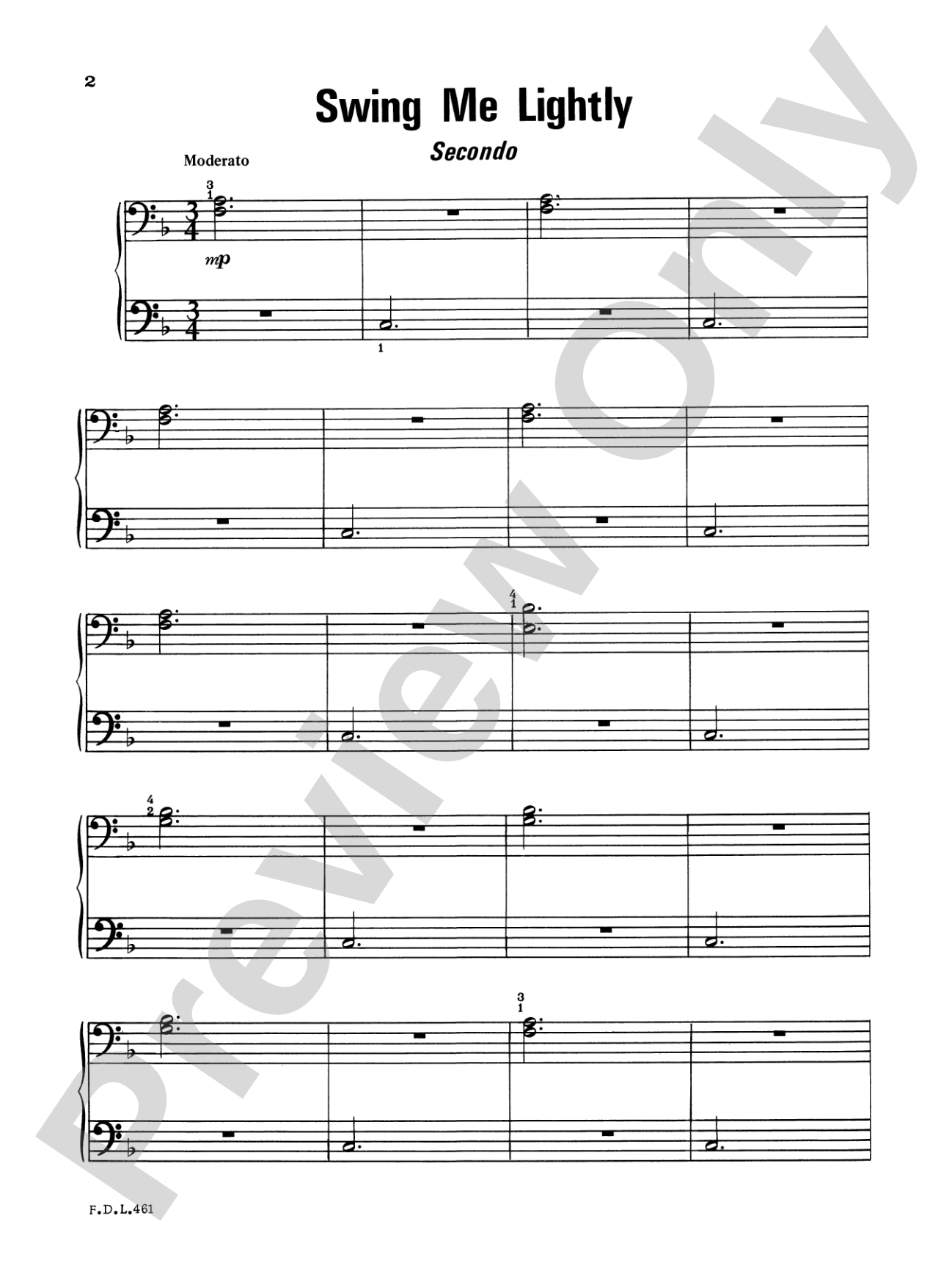 Piano Duets, Level 1: Piano