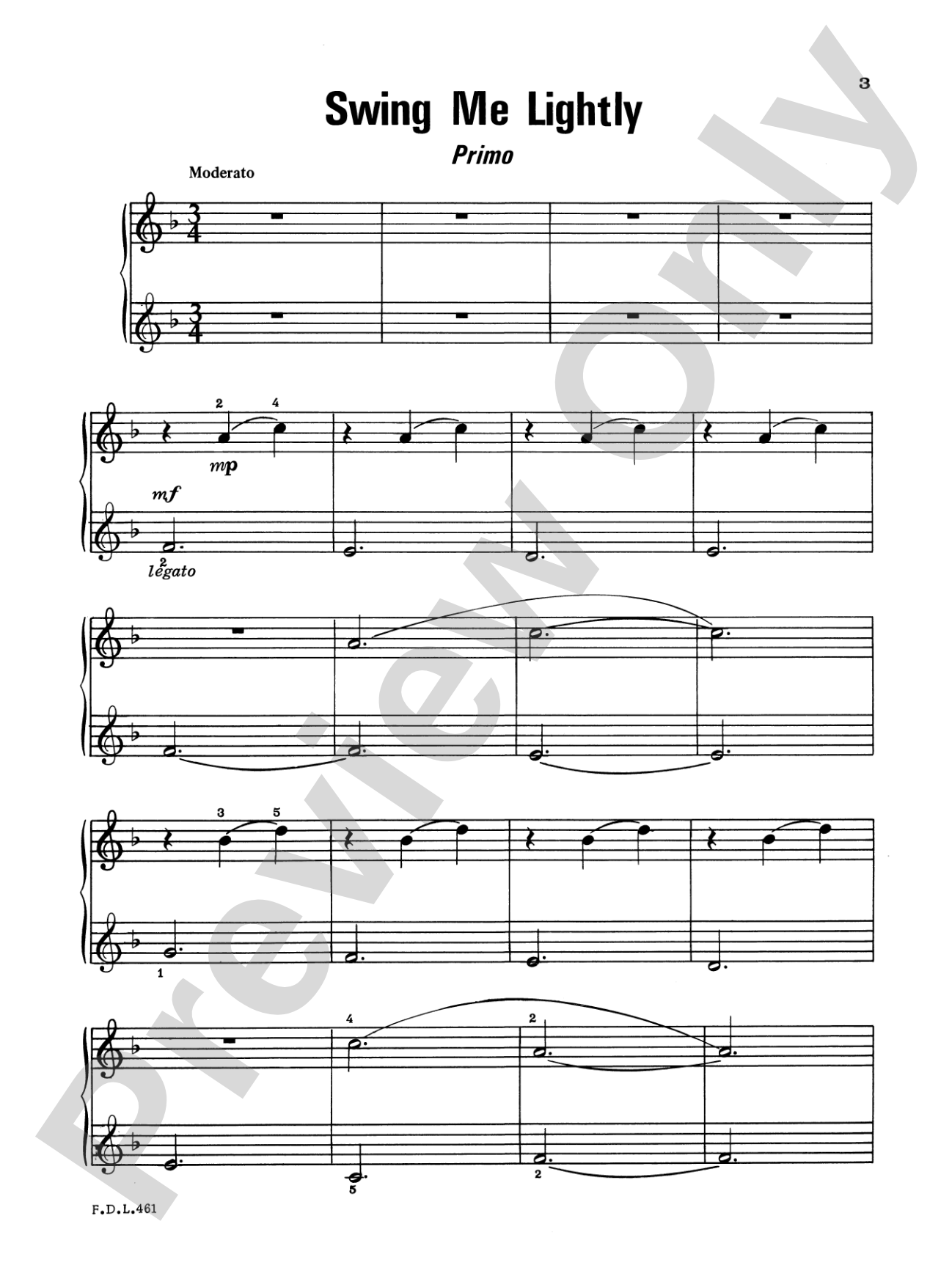 Piano Duets, Level 1: Piano