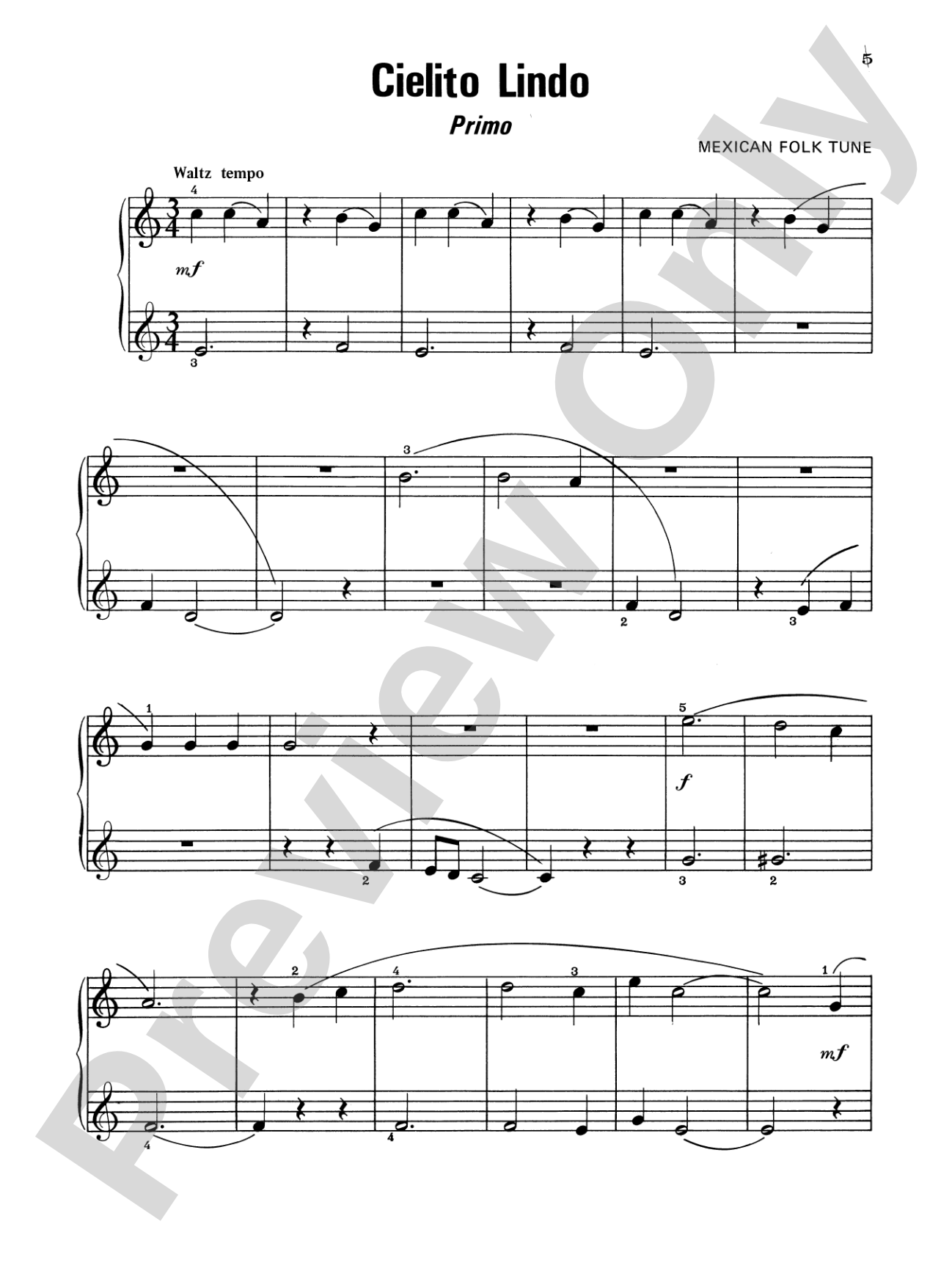 Piano Duets, Level 2: Piano