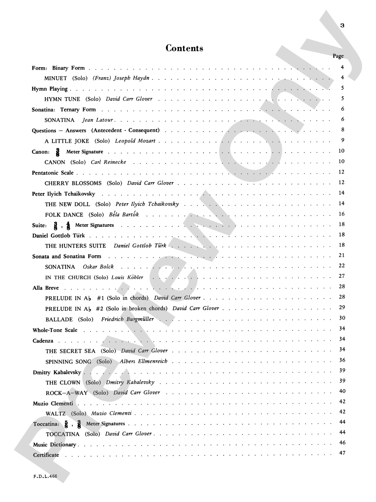 Piano Student, Level 5: Piano