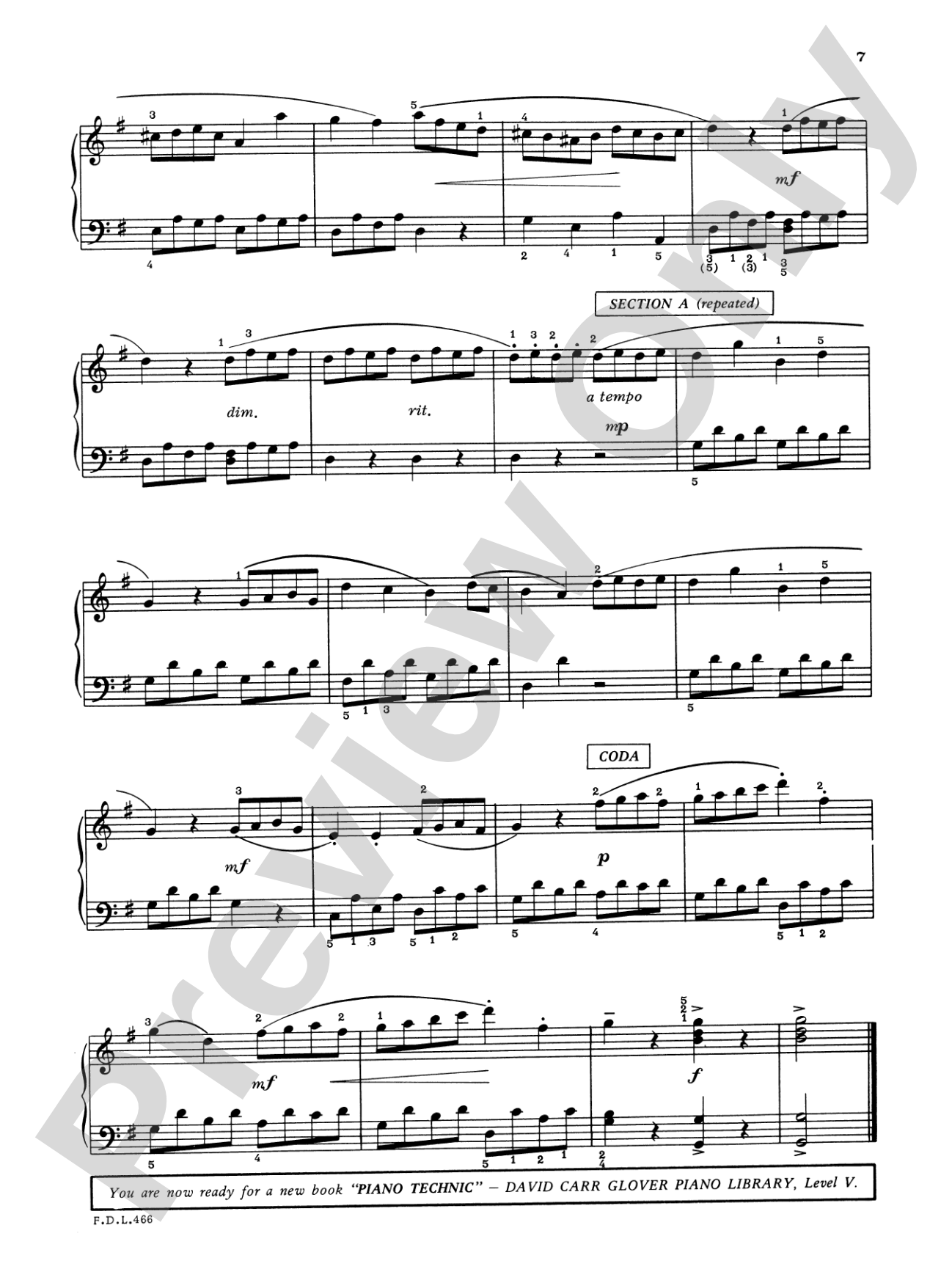 Piano Student, Level 5: Piano